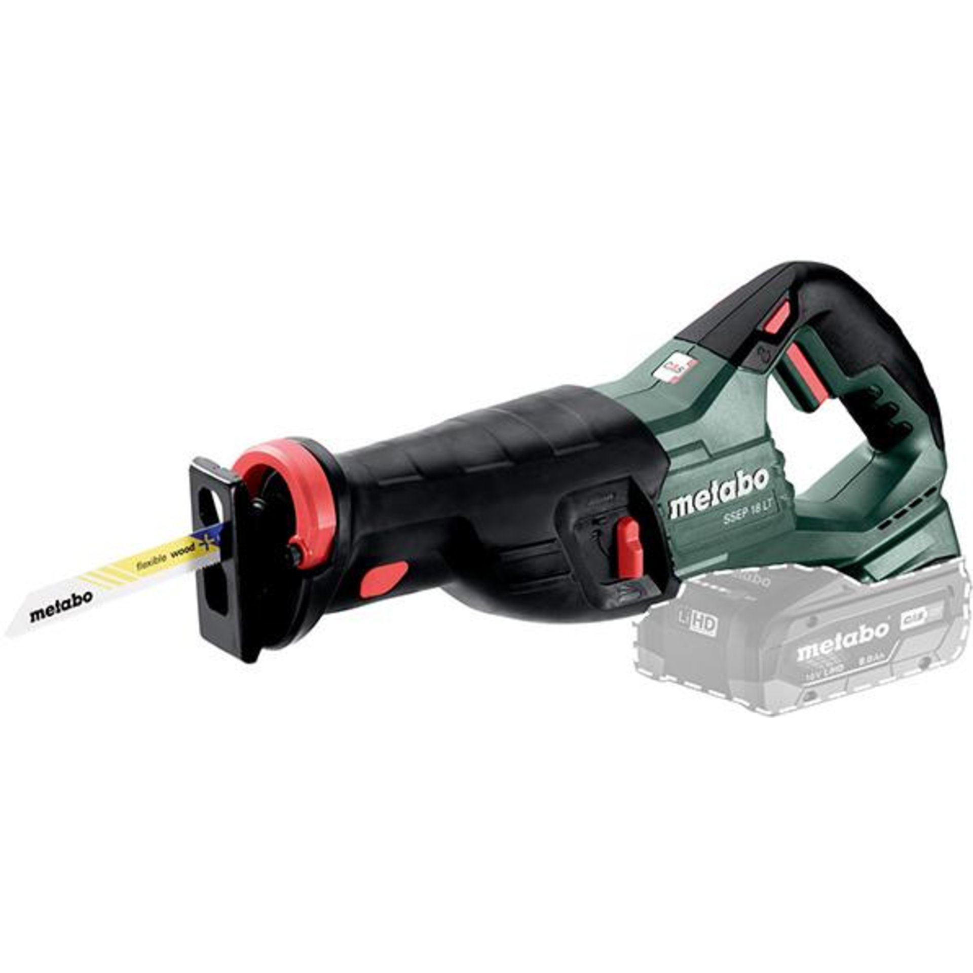 Akku-Säbelsäge solo SSEP 18 LT Metabo ohne Akku ohne Ladegerät metaBOX