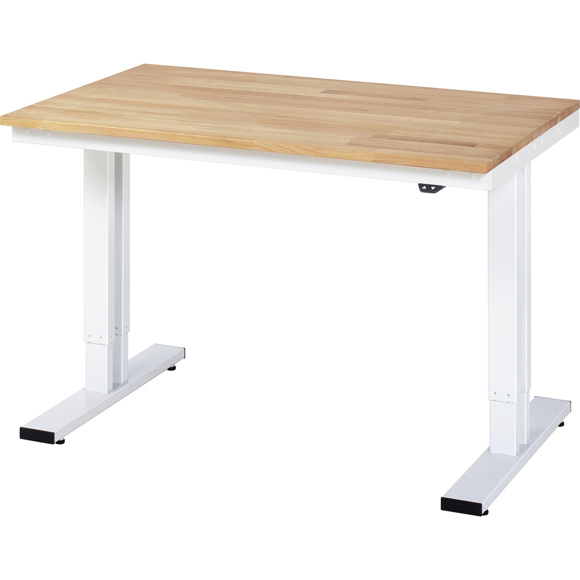 Werktisch elektrisch höhenverstellbar, B1250xT800xH720-1120mm, B-Platte-25 mm