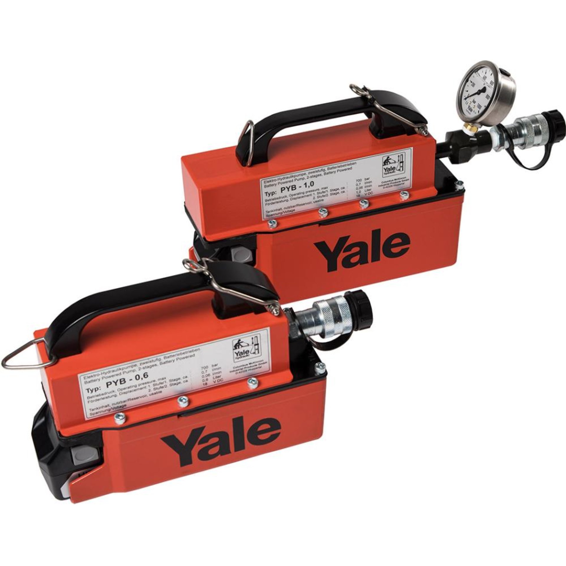 Hydraulische Elektro-Motorpumpe, akkubetrieben