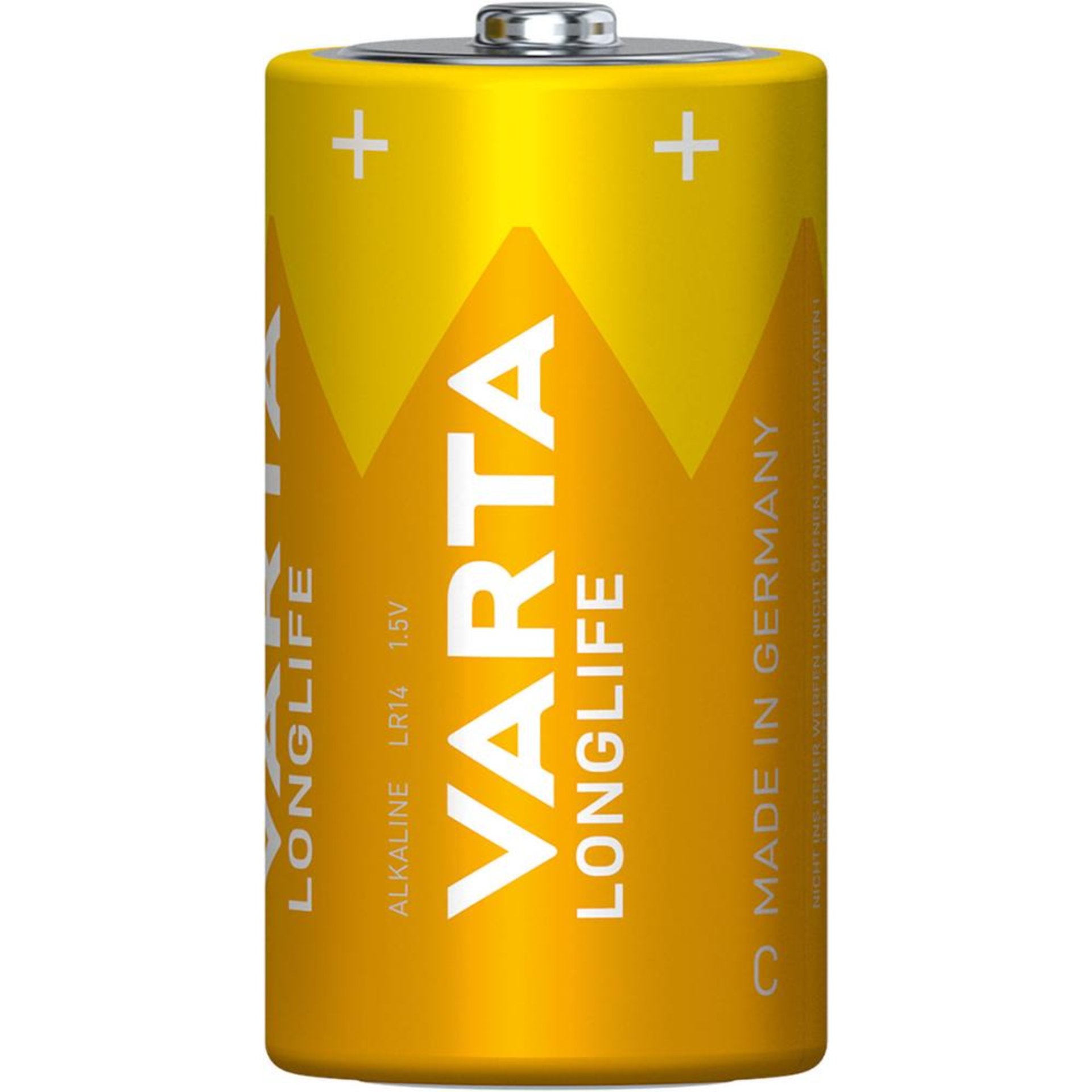 VARTA Longlife Extra Baby/C/LR14 6er Folie, 1,5V