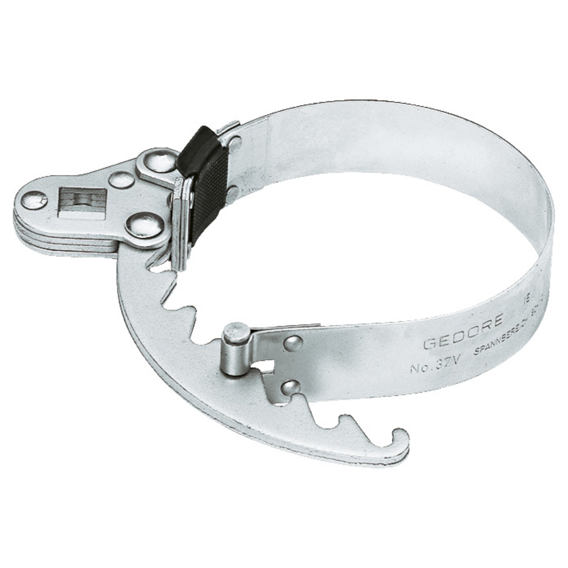 37 V Universal-Filterschlüssel 1/2" 4-kant, 80-110 mm