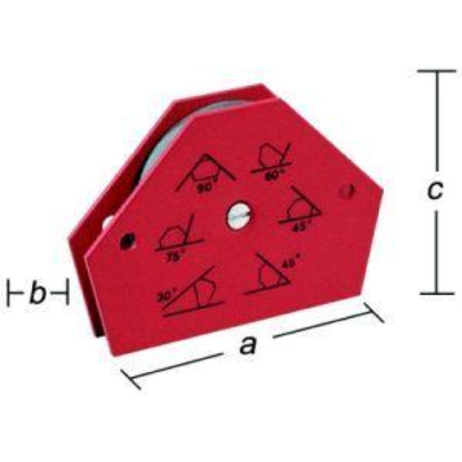 Mehrfach-Winkel-Magnet 96X15X64mm Beloh