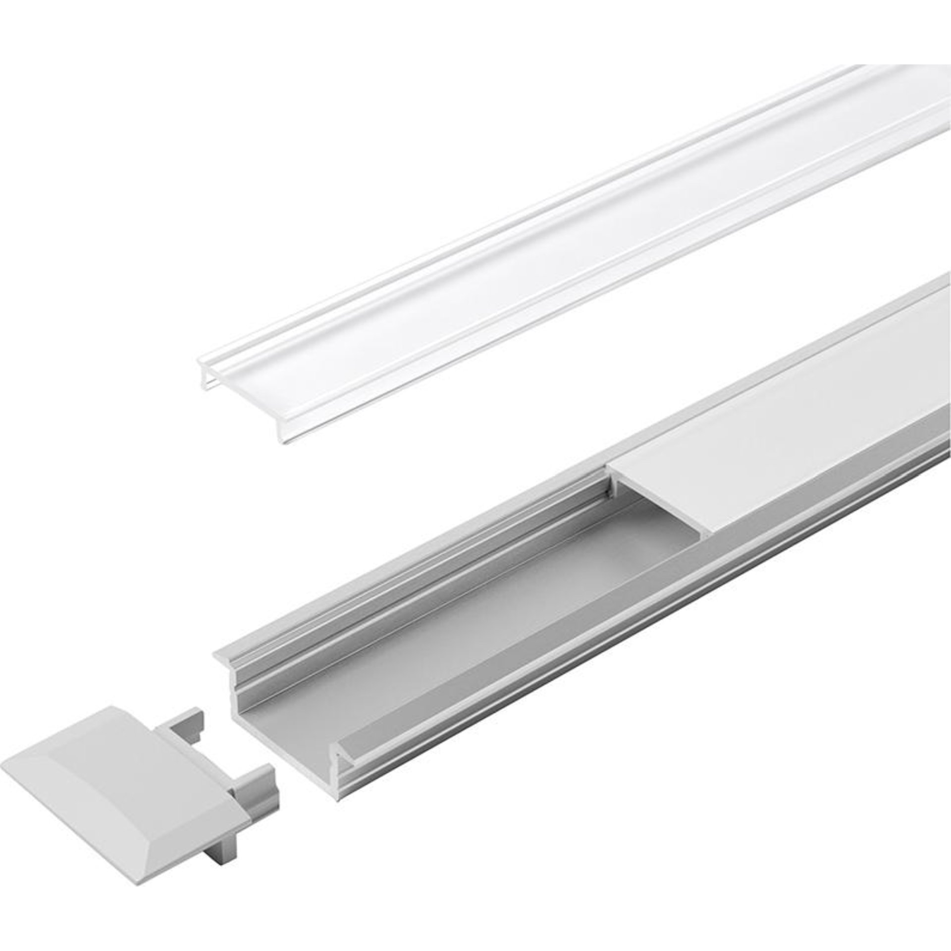 LED ChannelLine C Kappe Set aus 2 Stück