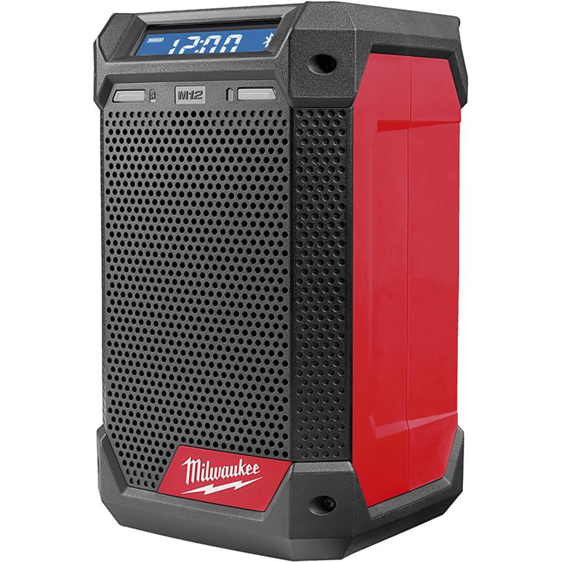 Baustellenradio solo M12 RCDAB+-0 Ladef Milwauohne Akku ohne Ladegerät Karton
