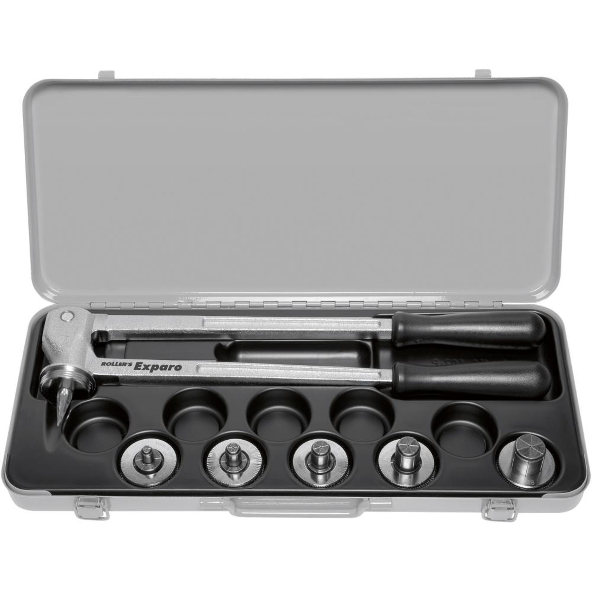 Rohraufweiter-Set Exparo Cu 12-15-18-22-28 Roller Roller