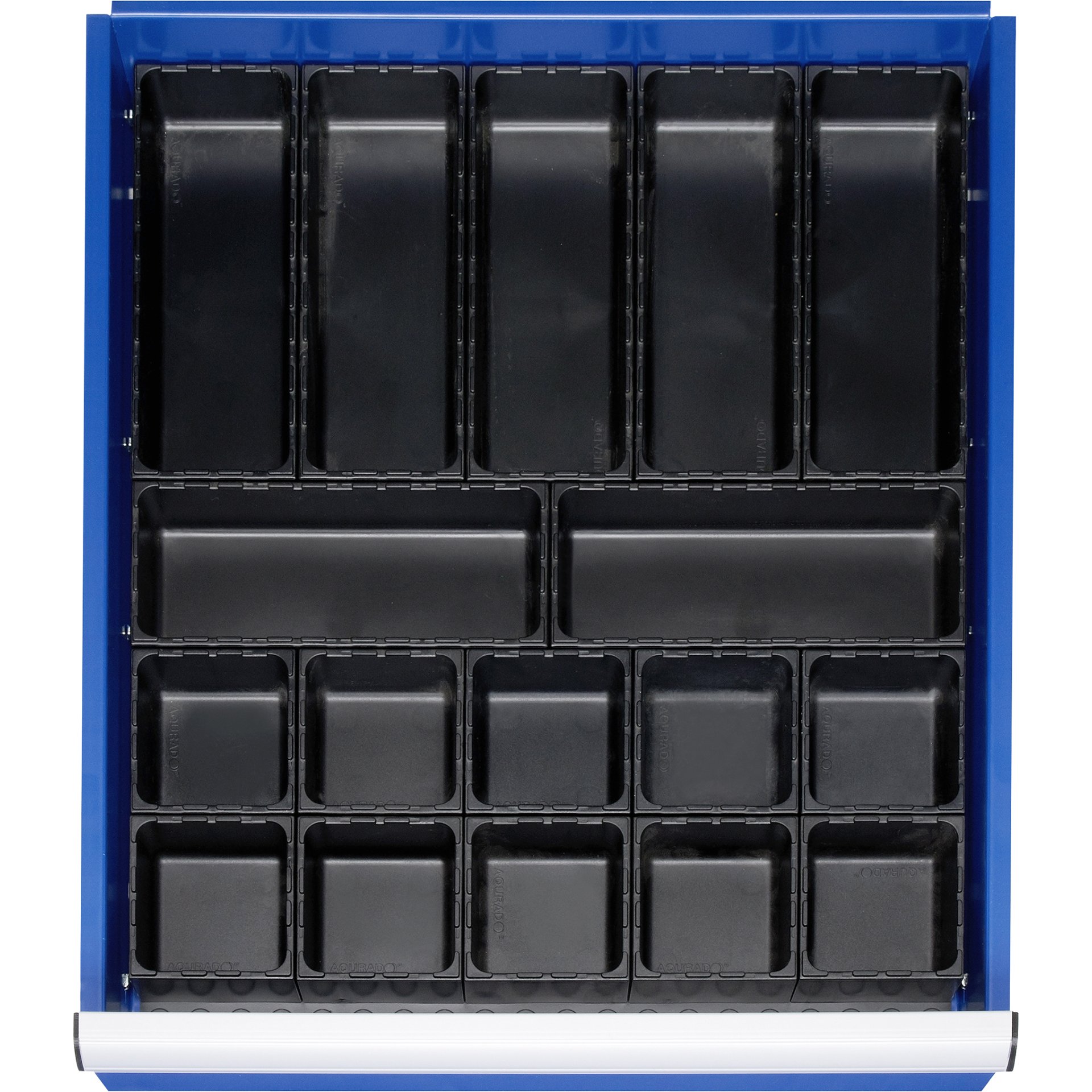 Einteilungsset 35 für Schublade-Größe-L, für Fronthöhe 60-360mm