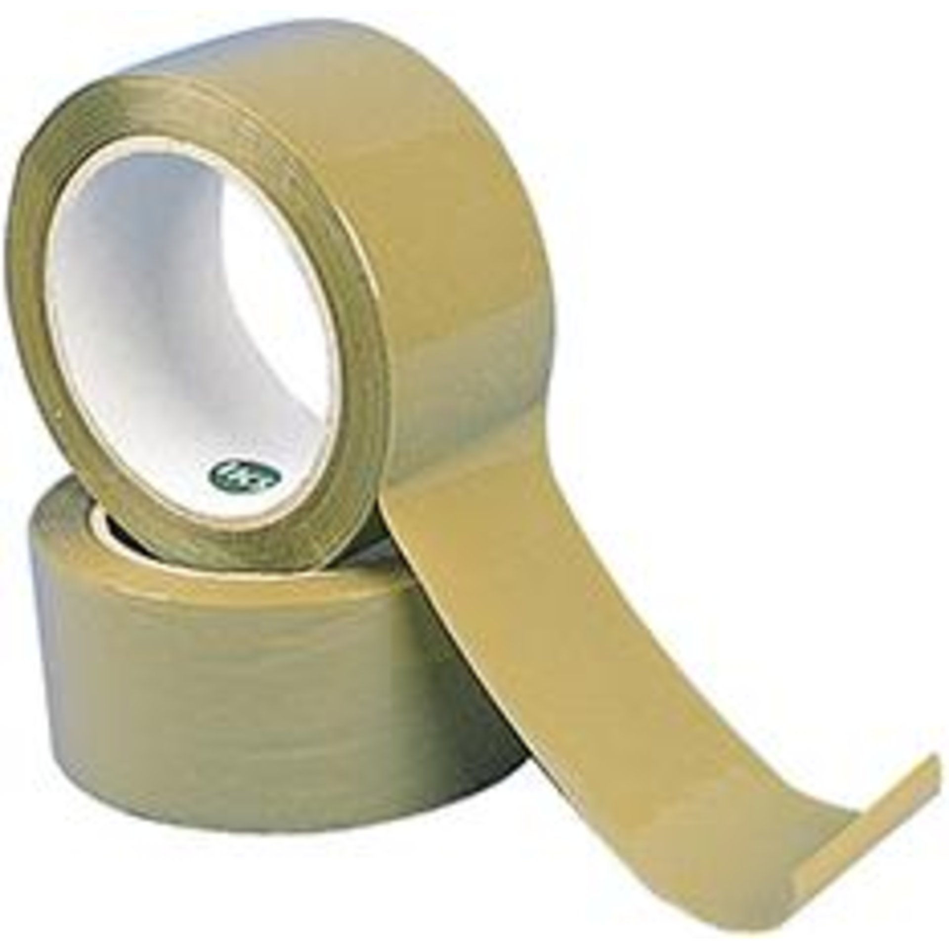 BOPP-Verpackungsklebeb. Geräuscharm abrollbar 50mmx66m, Acrylatkleber chamois