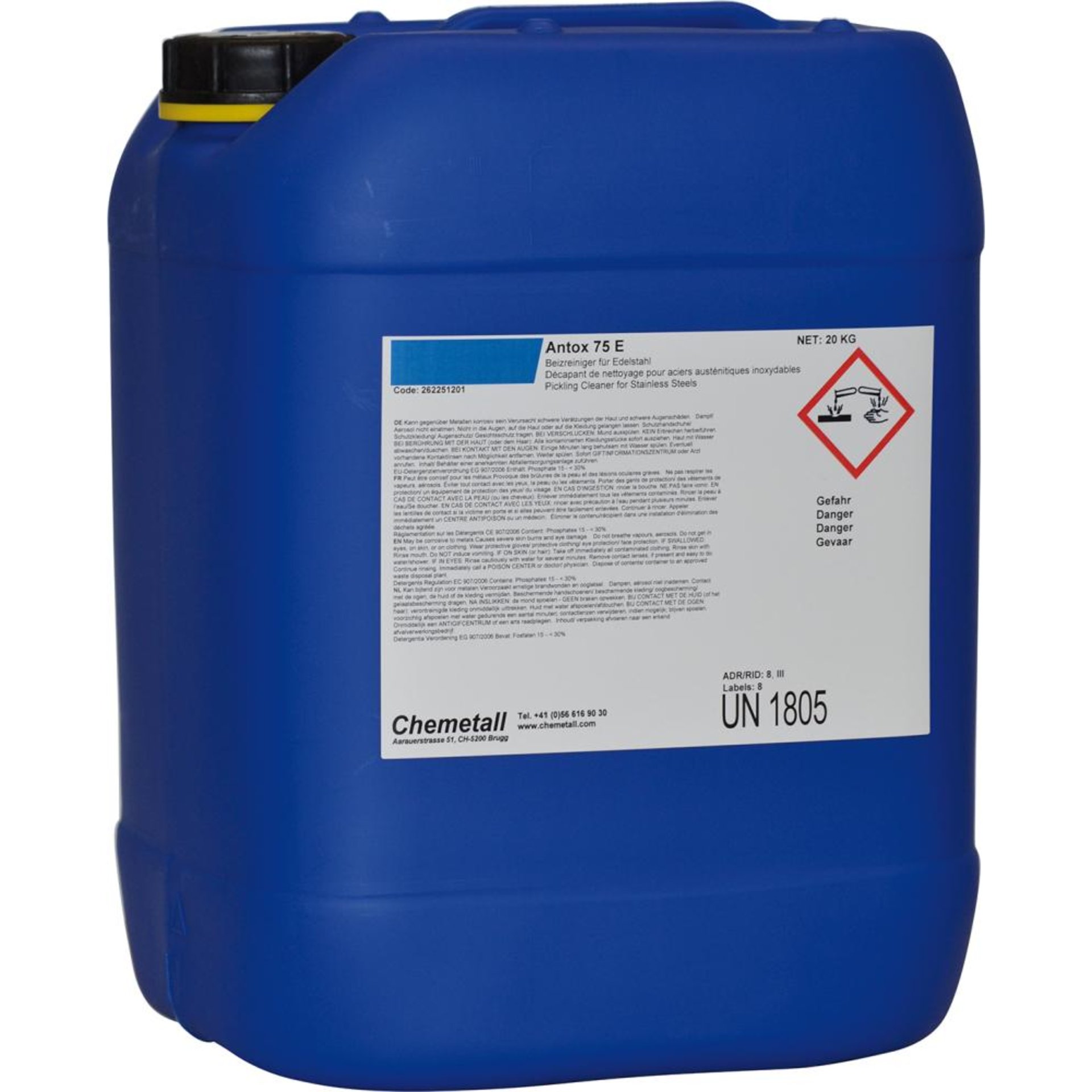 Beizreiniger 75E 20 kg Antox