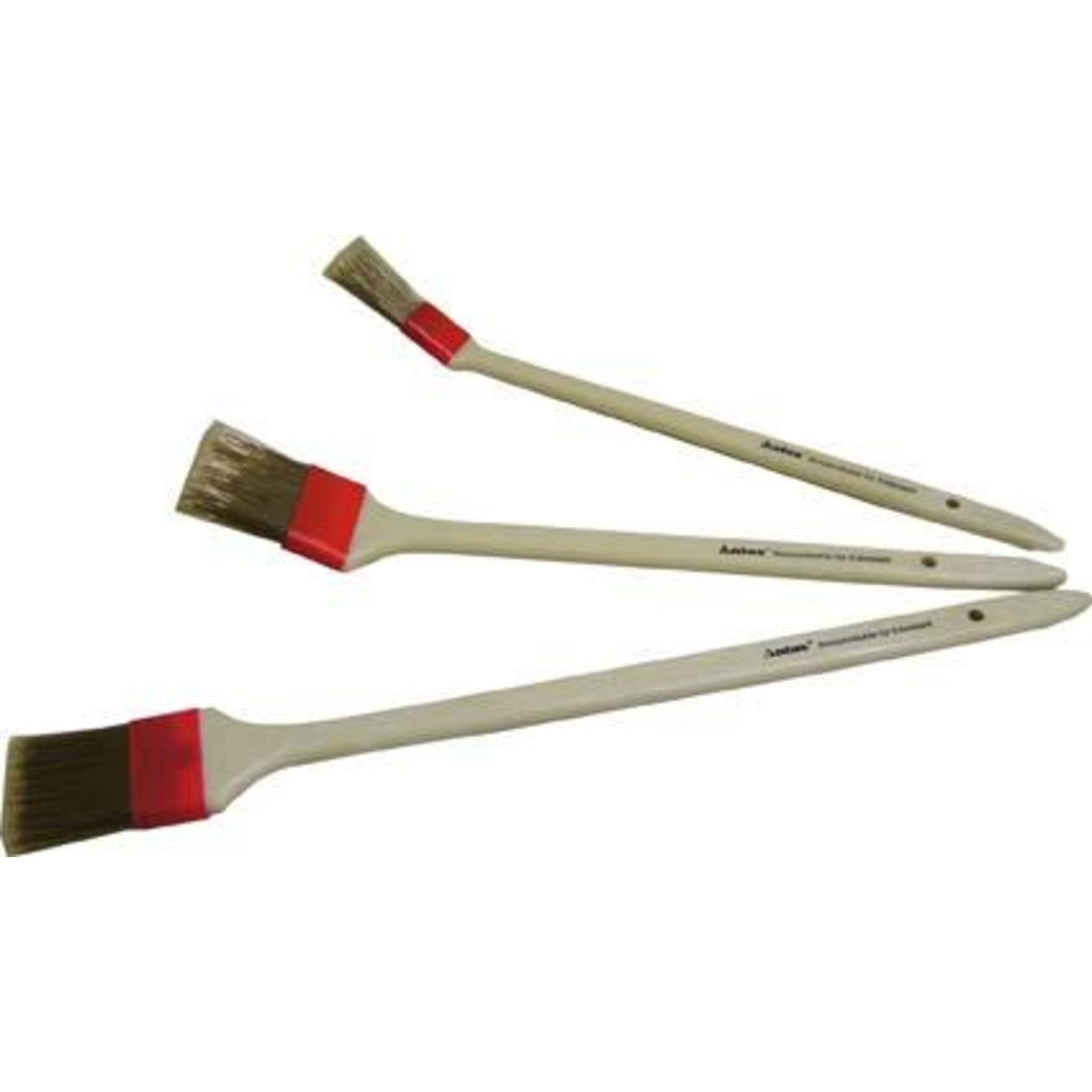 Beizpinsel gekröpft 2,5 cm 3D