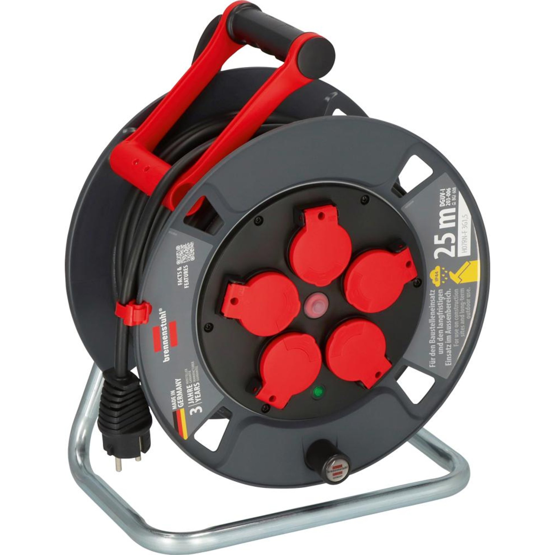 Kunststoff-Kabeltrommel Professional, baustellentauglich