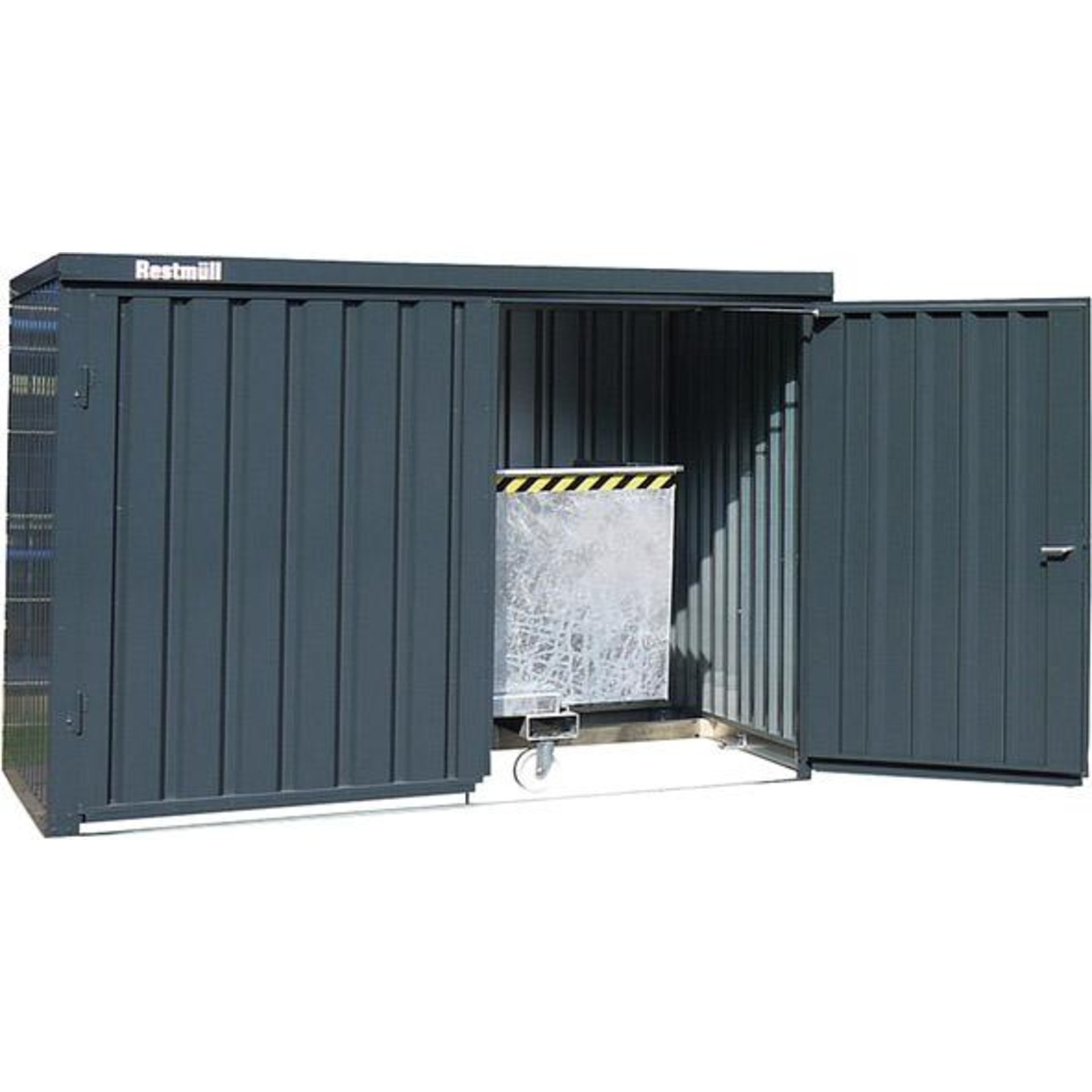Materialcontainer MC, verzinkt, Bausatz ohne Boden