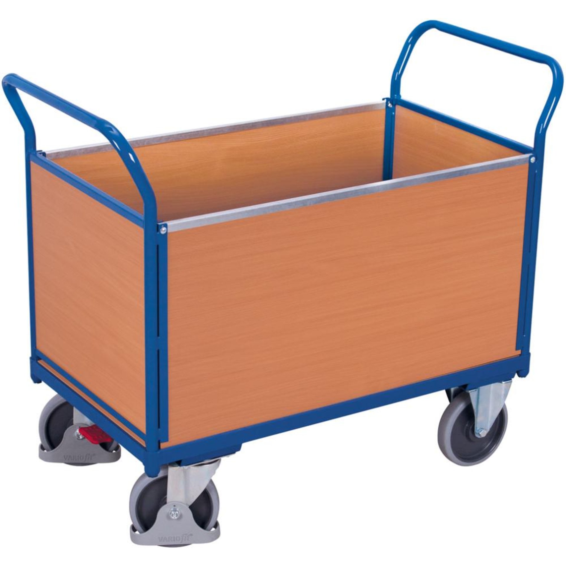 Vierwandwagen mit Holzwänden