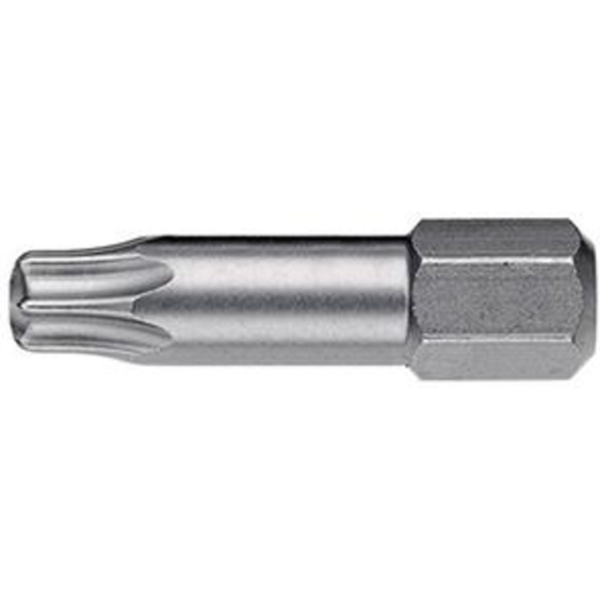 Bit für Innen-TORX®-Schrauben 1/4", ähnlich DIN 3126 C 6,3, zähhart, mit Torsionsbereich