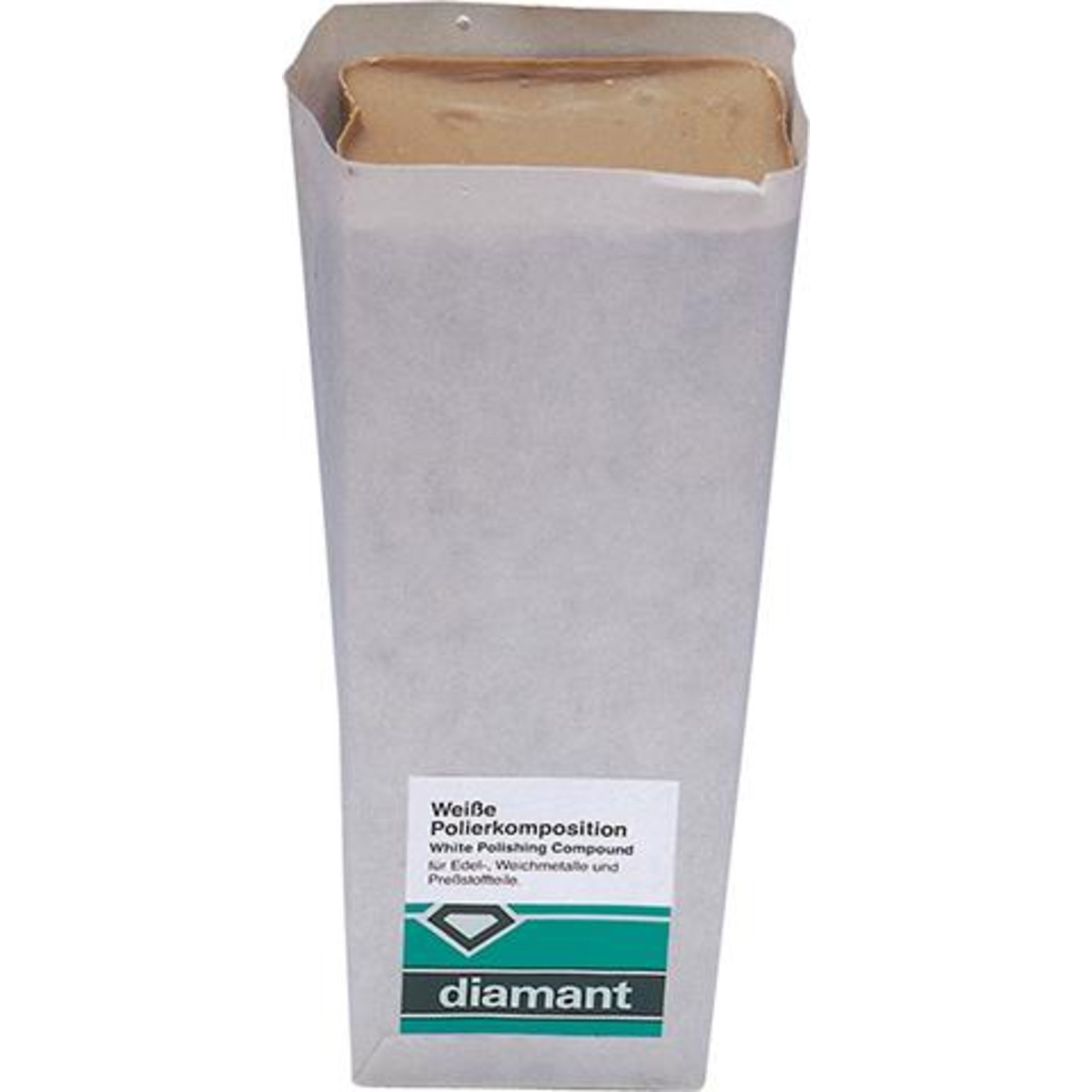 Schleif- und Polierpaste 700g weiß-beige diamant