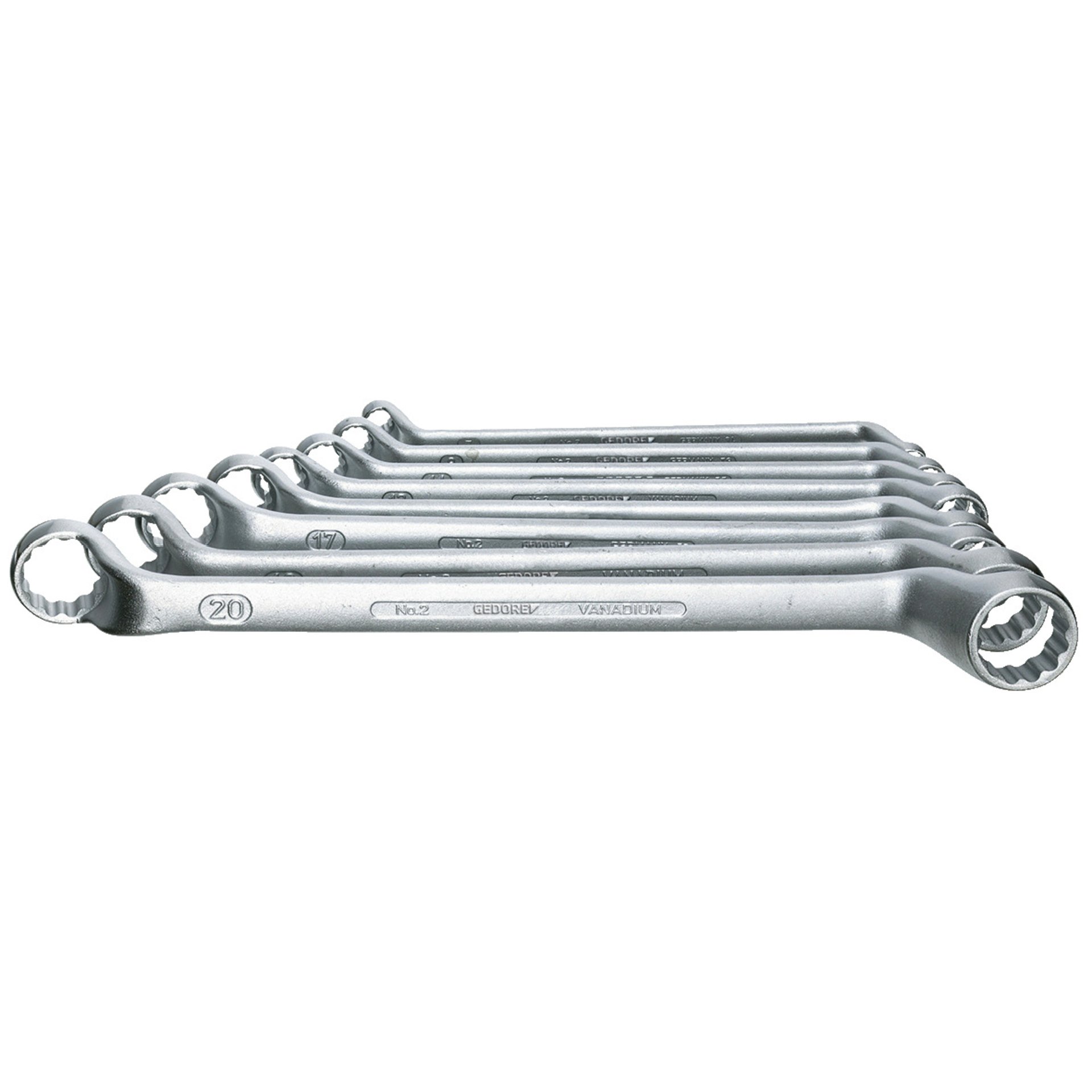2-120 Doppelringschlüssel-Satz 12-tlg 6-32 mm