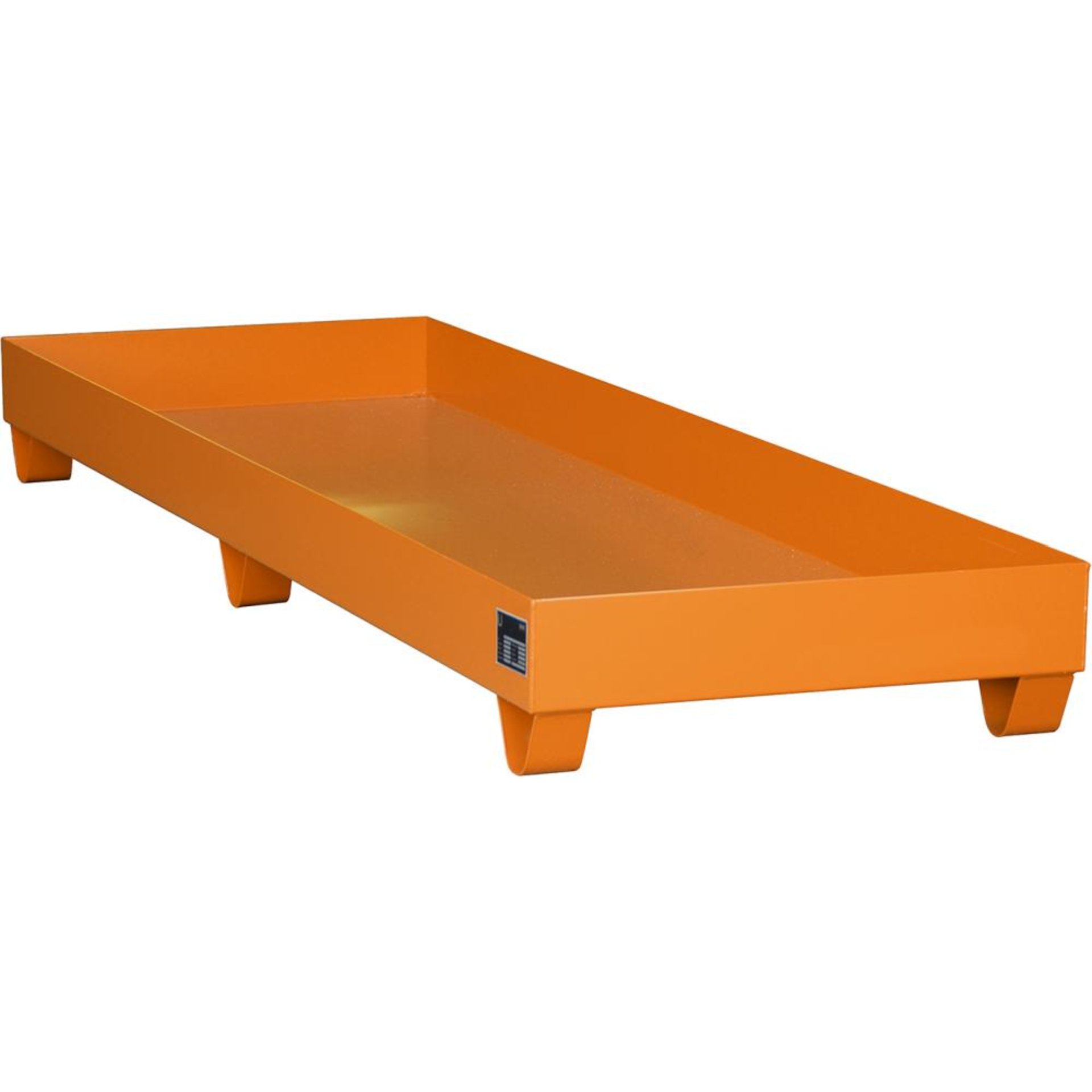 Auffangwanne lackiert orange RAL 2000