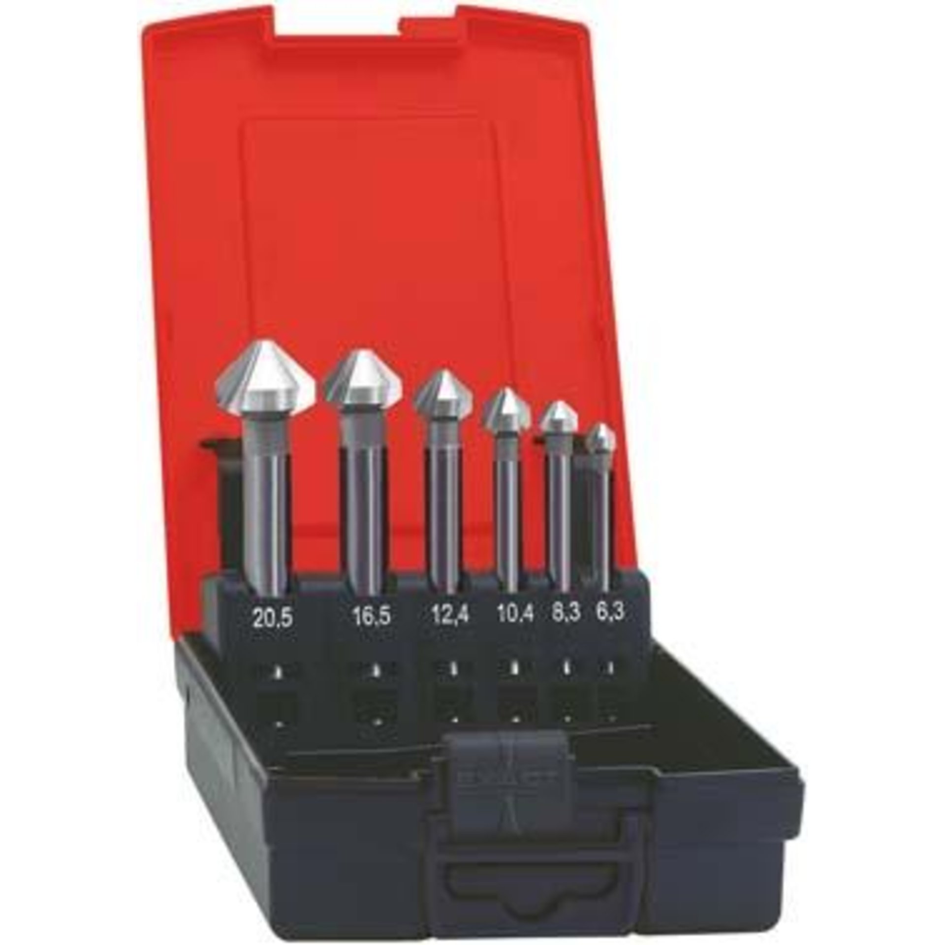 Kegelsenker-Set lang WN HSS 90Grad 6,3-20,5mm FORMAT