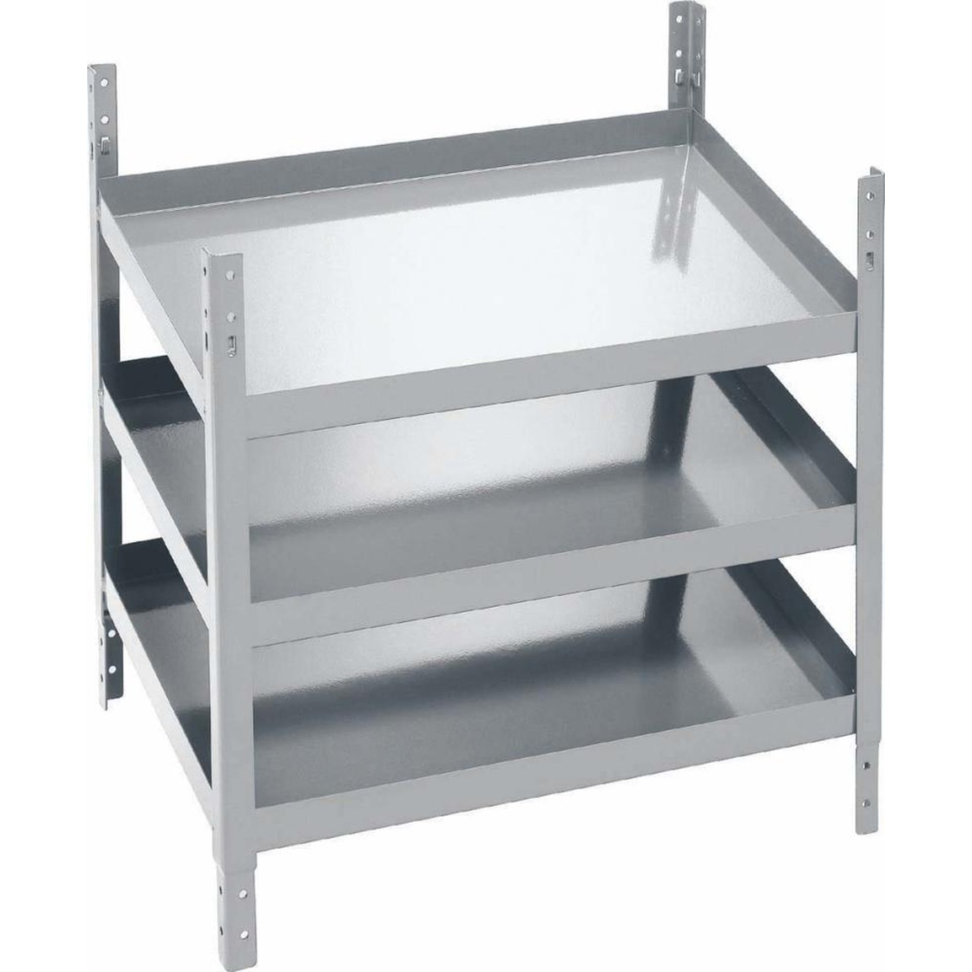 PROC-S30Schrägboden 3xBodSilverprof SS30silbergrau