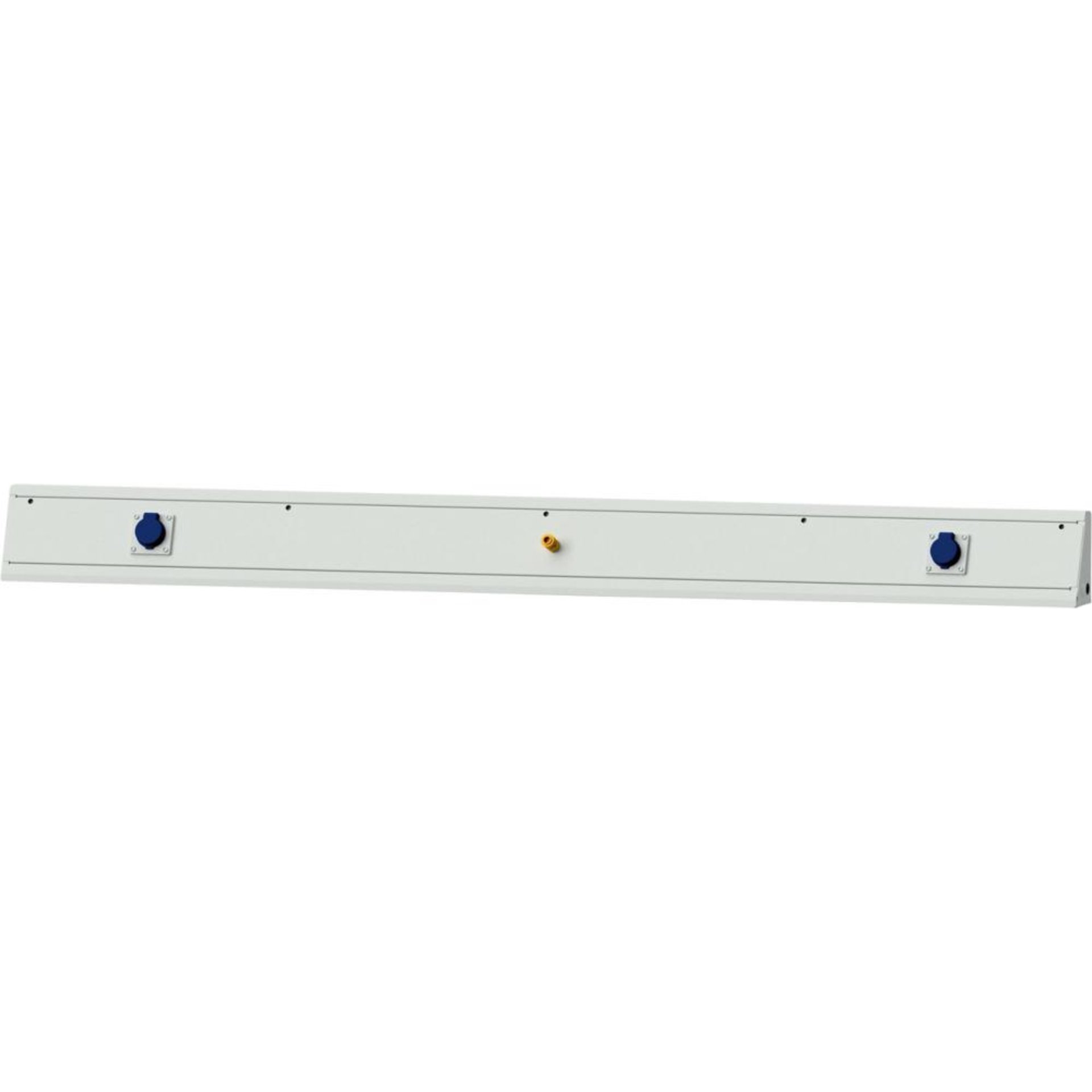 Energieaufsatz B 1500xT90xH170mm 1x Druckluft 2xSchutzkontaktsteckdose