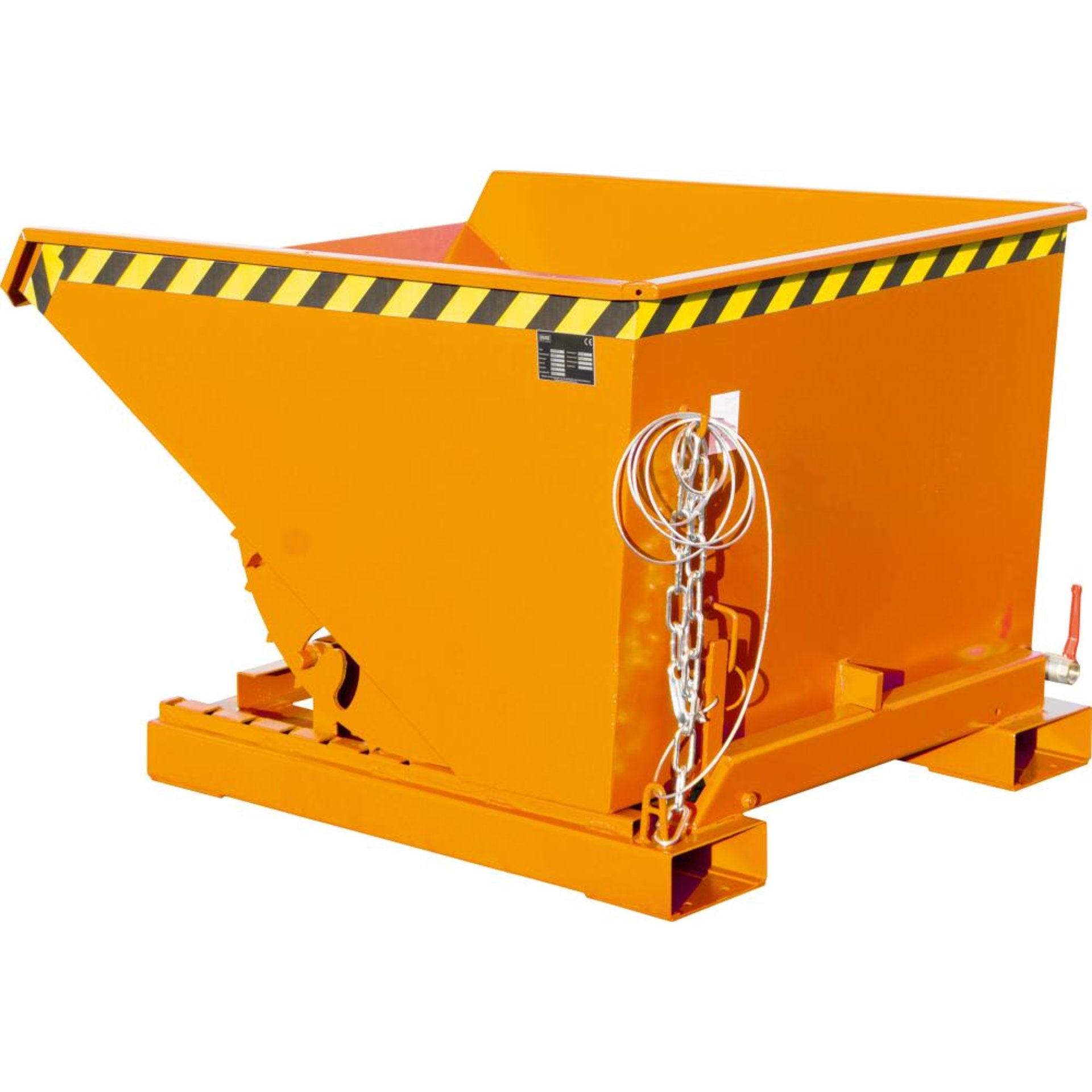 Späne-Kippbehälter 2100 lEXPO-E2100,lack.,RAL2000