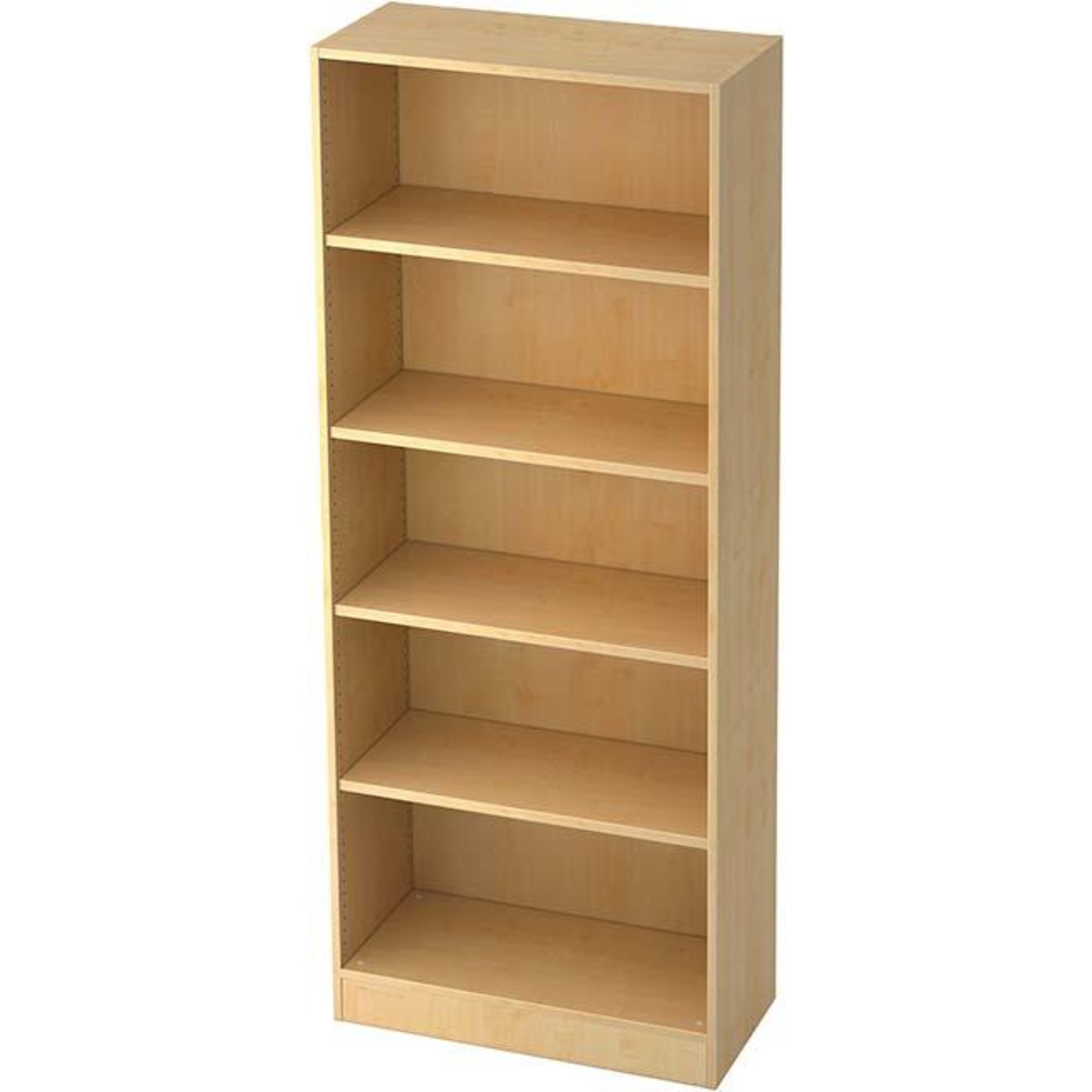 Regal 4FB Ahorn 80x40x200,4 cm Hammerbacher
