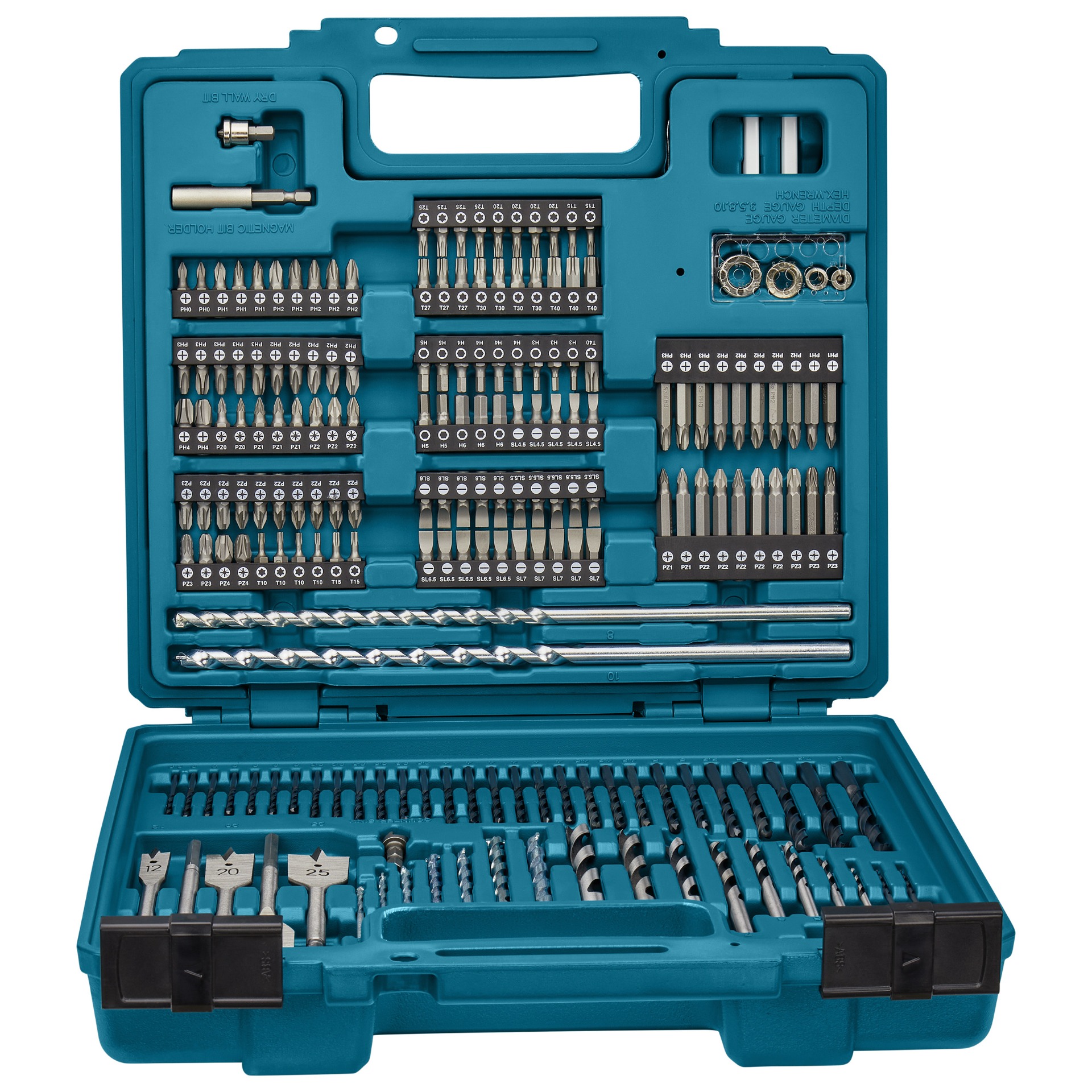 Bohrer-Bit-Set 256-tlg.