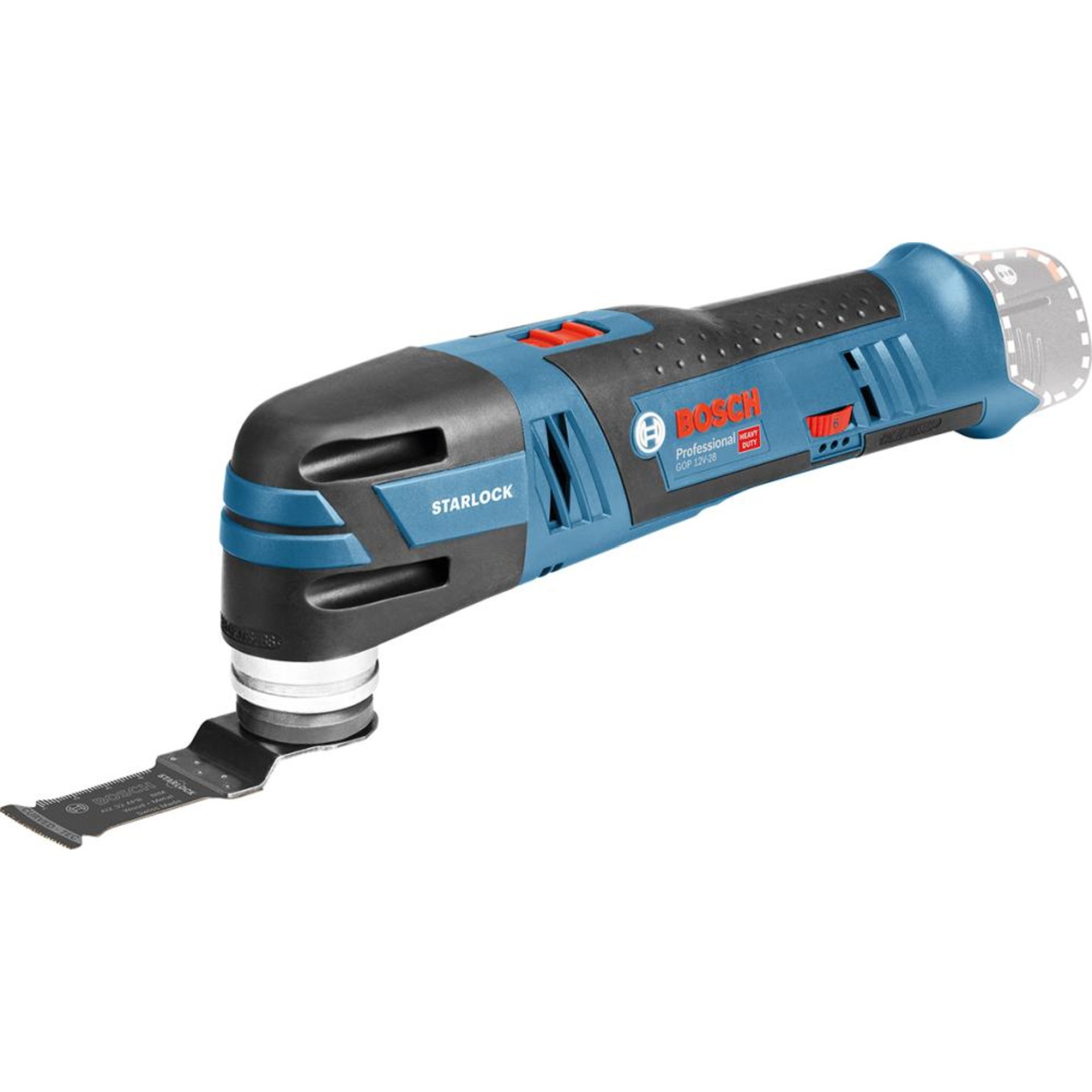 Akku-Multitool solo GOP 12V-28 Bosch ohne Akku ohne Ladegerät L-Boxx