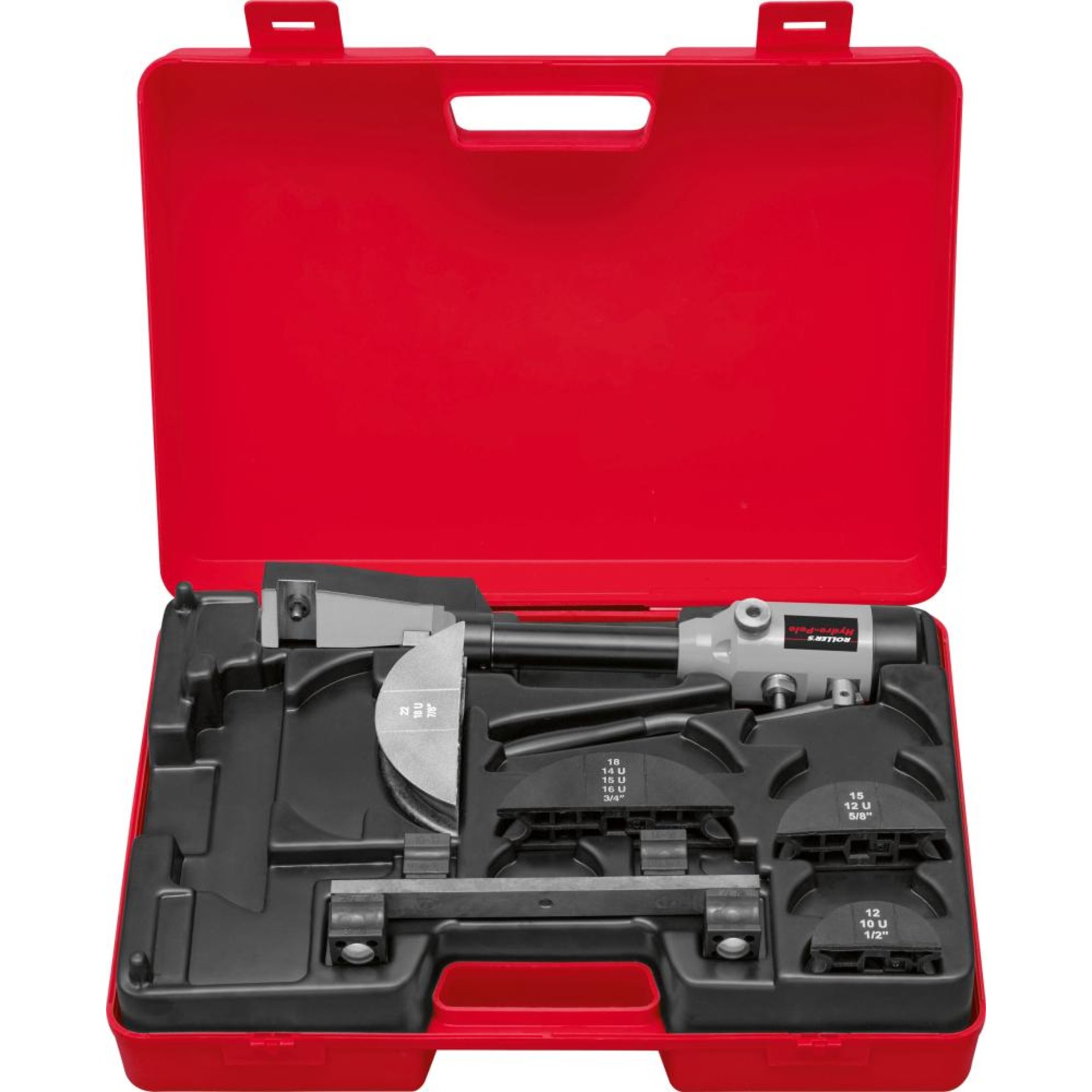 Handrohrbieger-Set Hydraulik Hydro-Polo Set 12-15-18-22 Roller