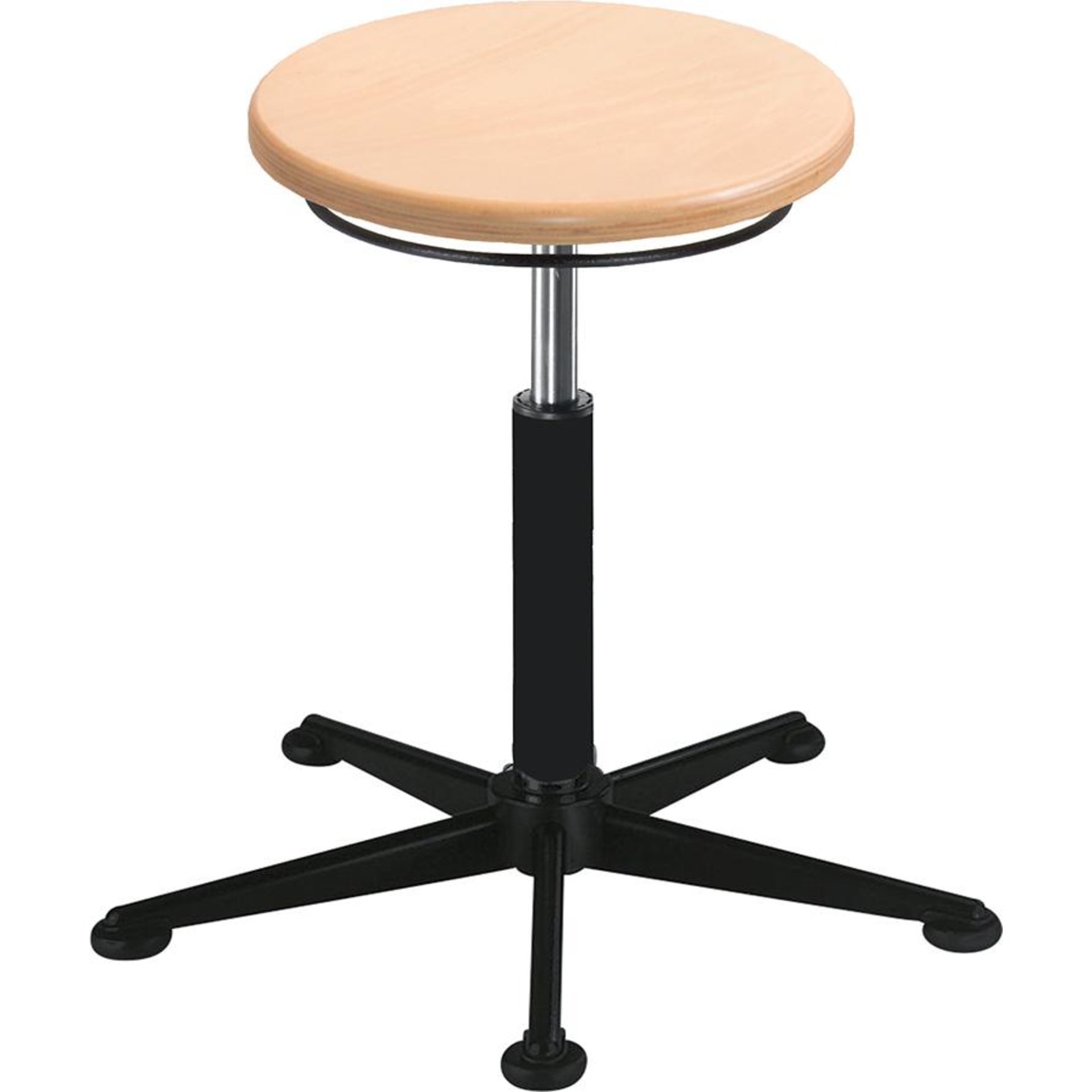 Hocker Modell TEC 60, mit Gleitern
