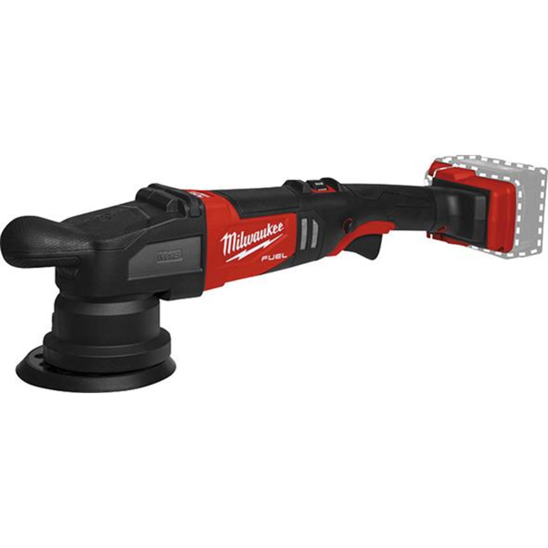 Akku-Exzen. Polierer soloM18 FROP15-0X Milwaukee ohne Akku ohne Ladegerät HD Box