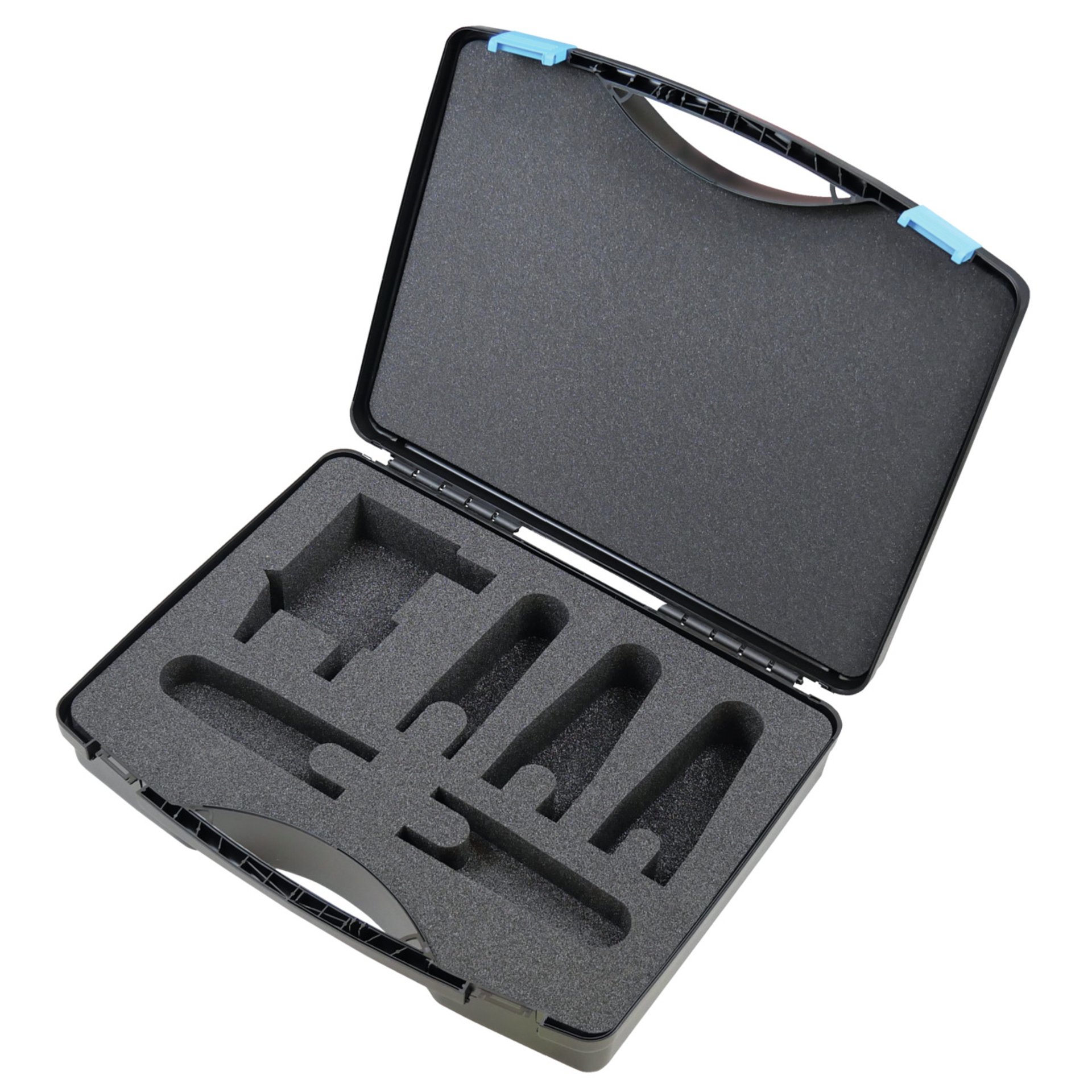 KL-0165-1090 Kunststoffkoffer mit Schaumstoffeinlage (leer)