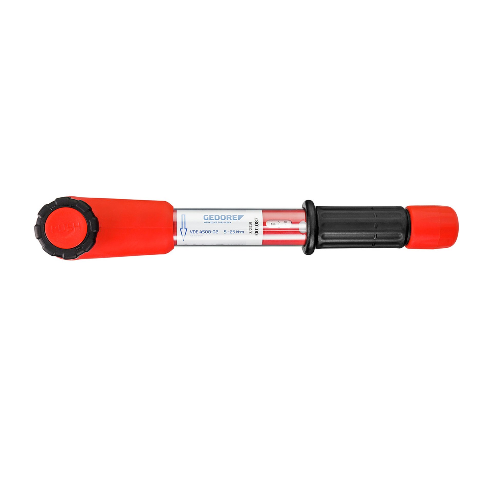 VDE 4508-02 VDE-Drehmomentschlüssel 5-25 Nm