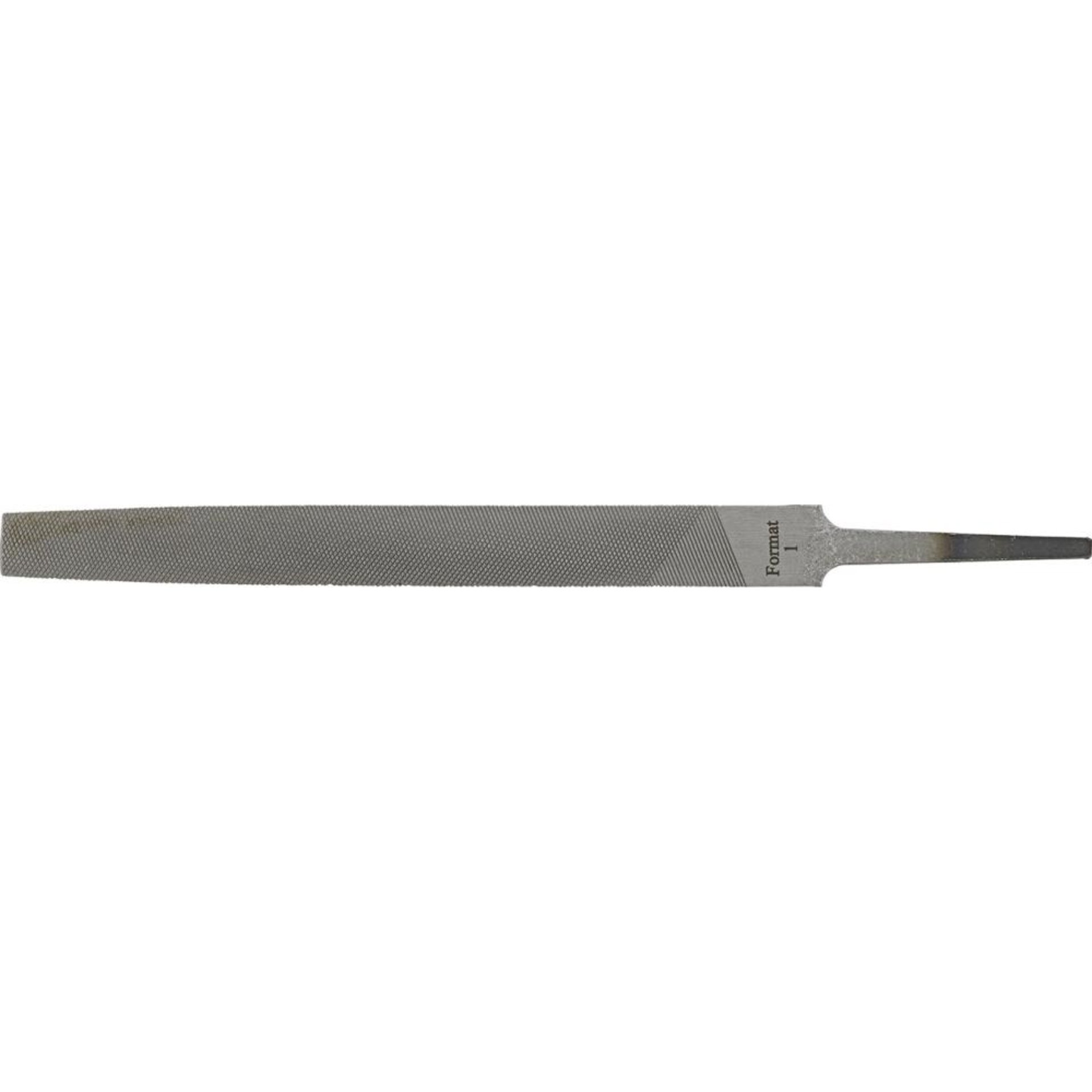 Werkstattfeile DIN7261E halbrund spitz 250mm Hieb 1 FORMAT