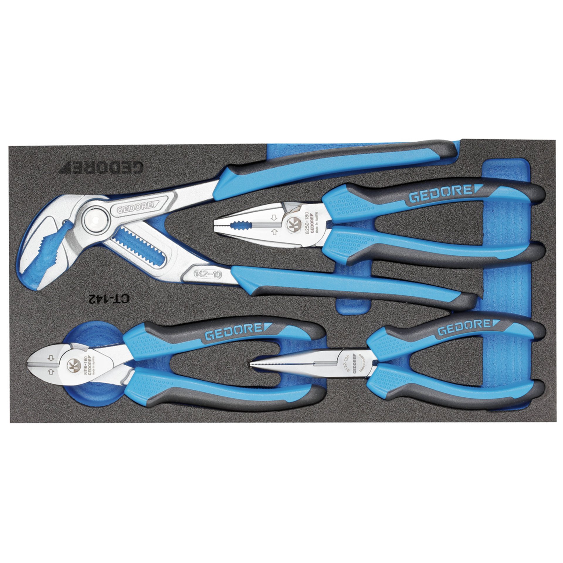 1500 CT1-142 Zangen-Sortiment in Check-Tool-Modul