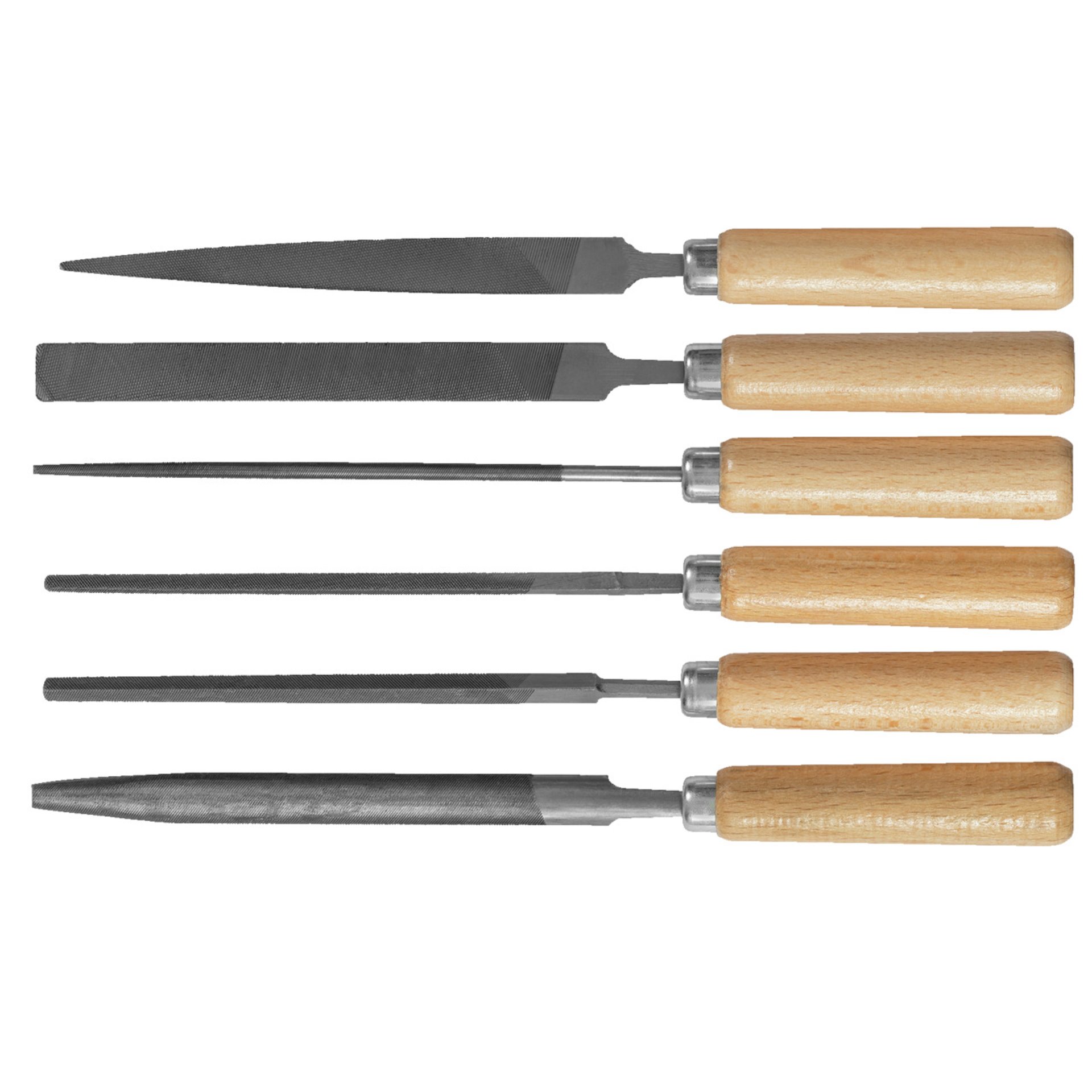 R93000006 Schlüsselfeilensatz 177mm 6-teilig