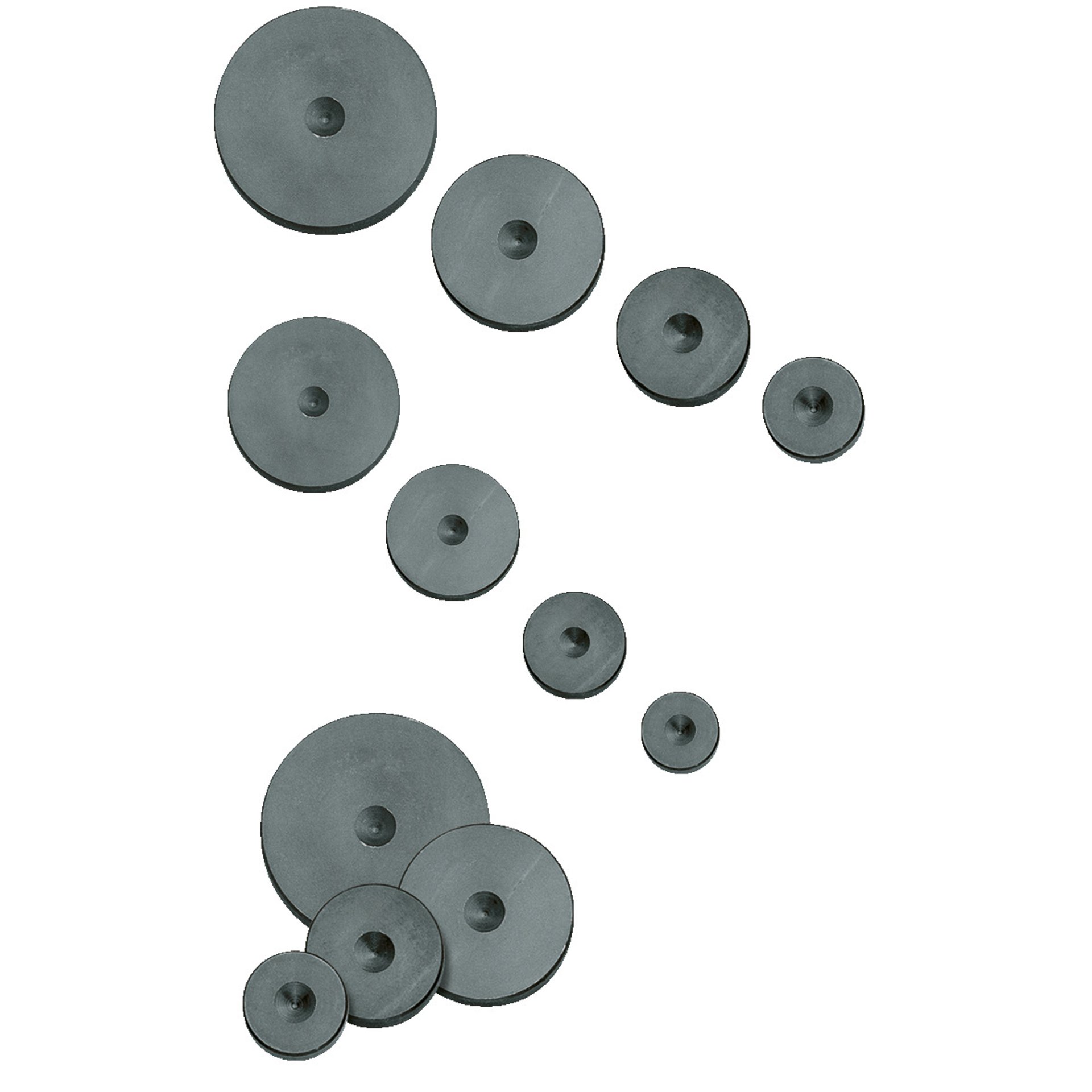 1.80/1 Satz Spindeldruckstücke Ø 25-64 mm