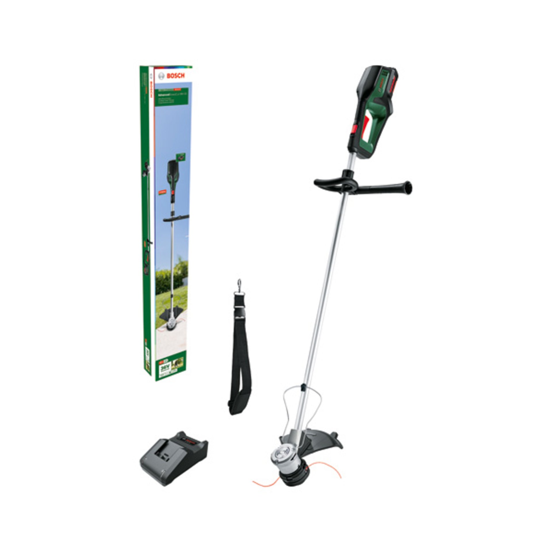 Akku-Rasentrimmer AdvancedGrassCut 36V-33, 1 x Akku 36V 2,0Ah