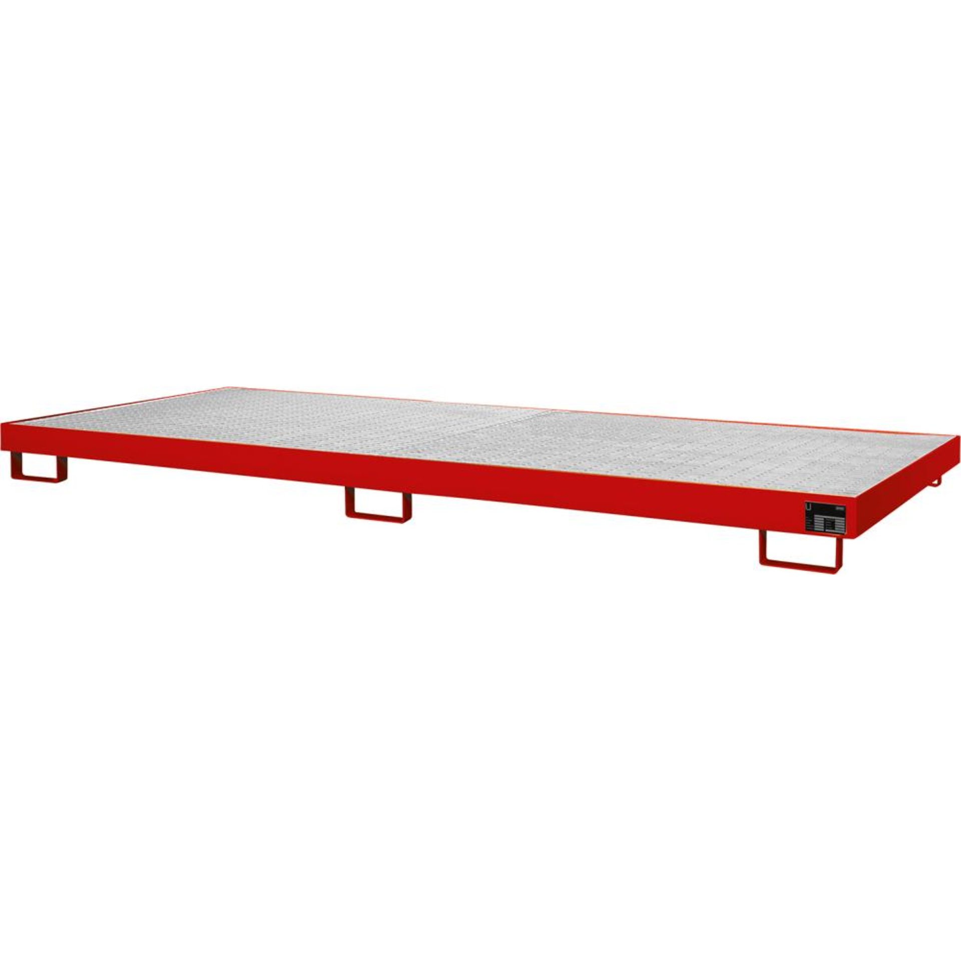 Regalwanne m Gitterrost 3250x1300x195 mm