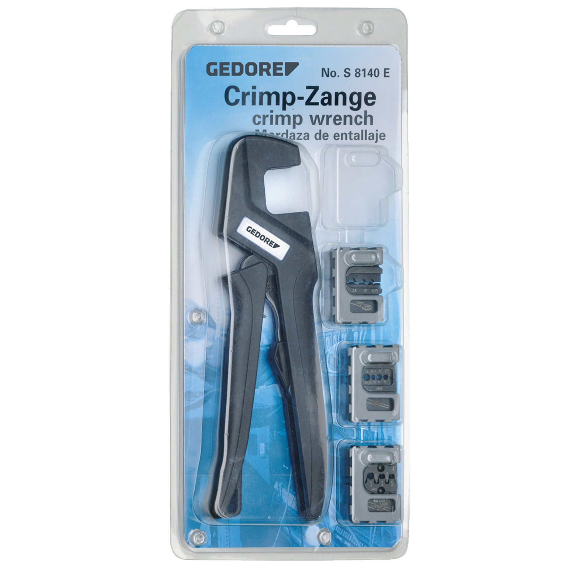 S 8140 A Crimp-Zangen-Set AUTOMOTIVE 4-teilig
