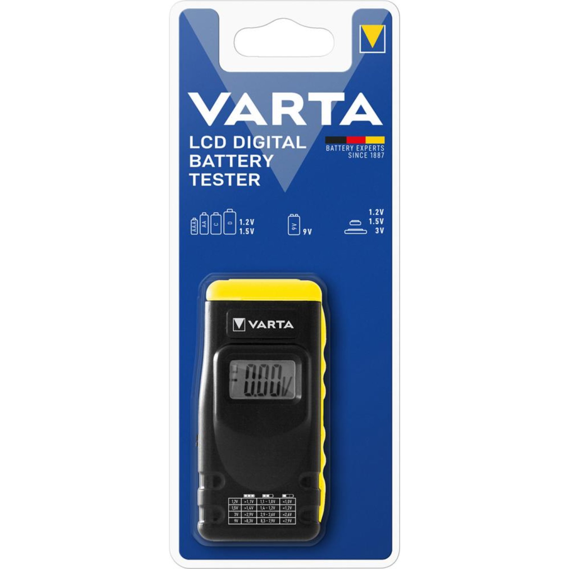 Batterie Tester LCD digital VARTA