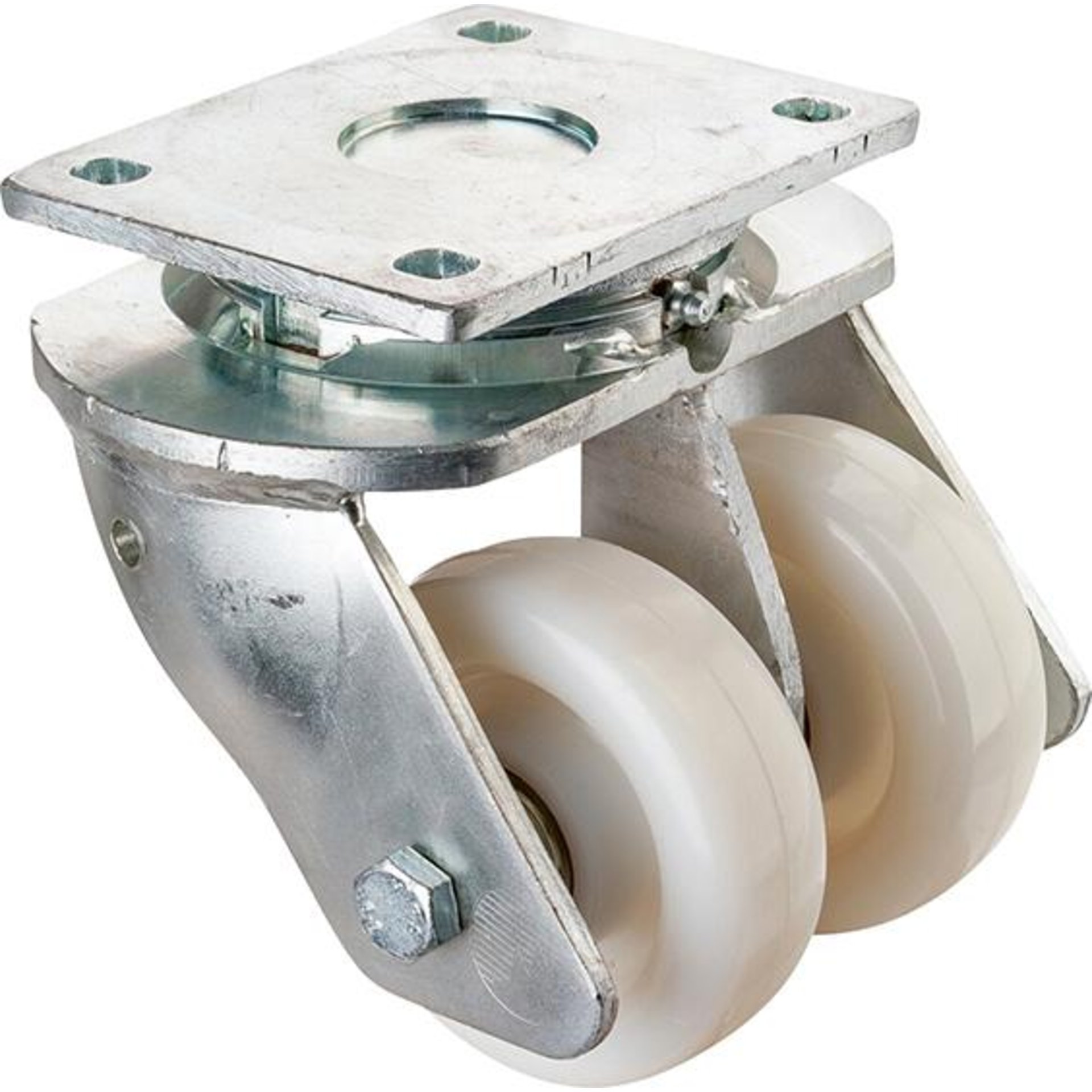 Schwerlast-Doppel-Lenkrolle S100.B15