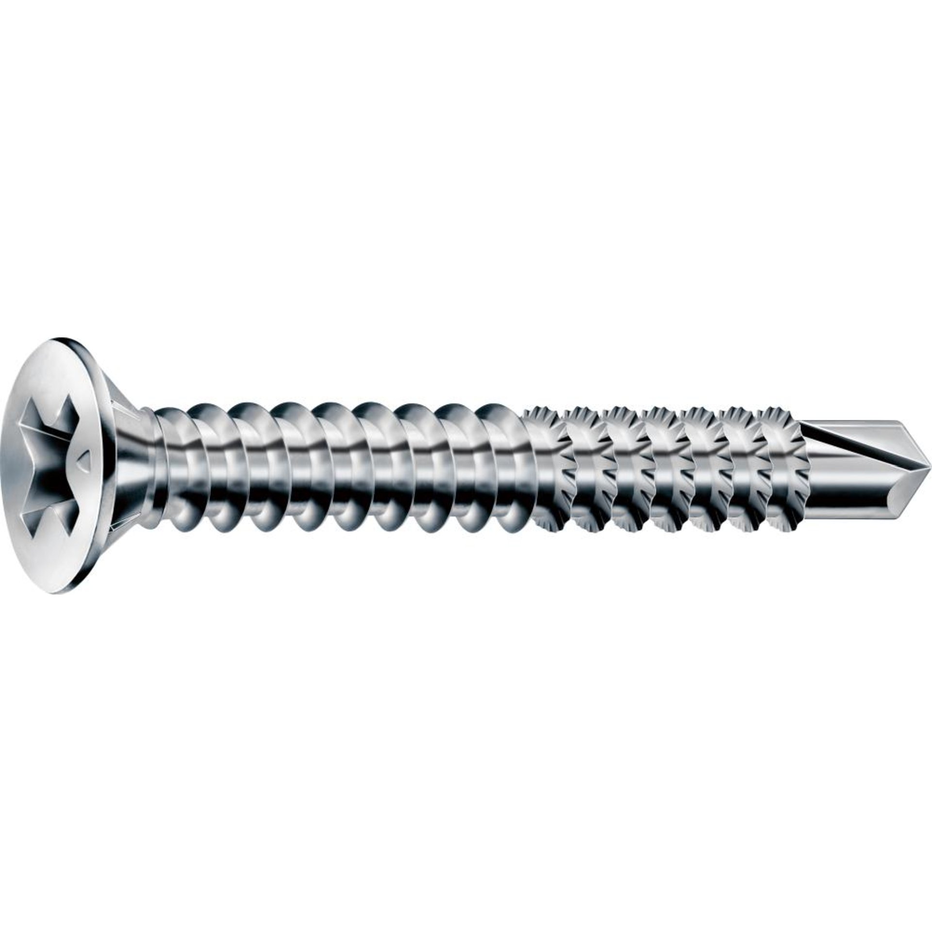 Fensterbauschraube, Kreuzschlitz H, Senkkopf, FEX-A,  WIROX®