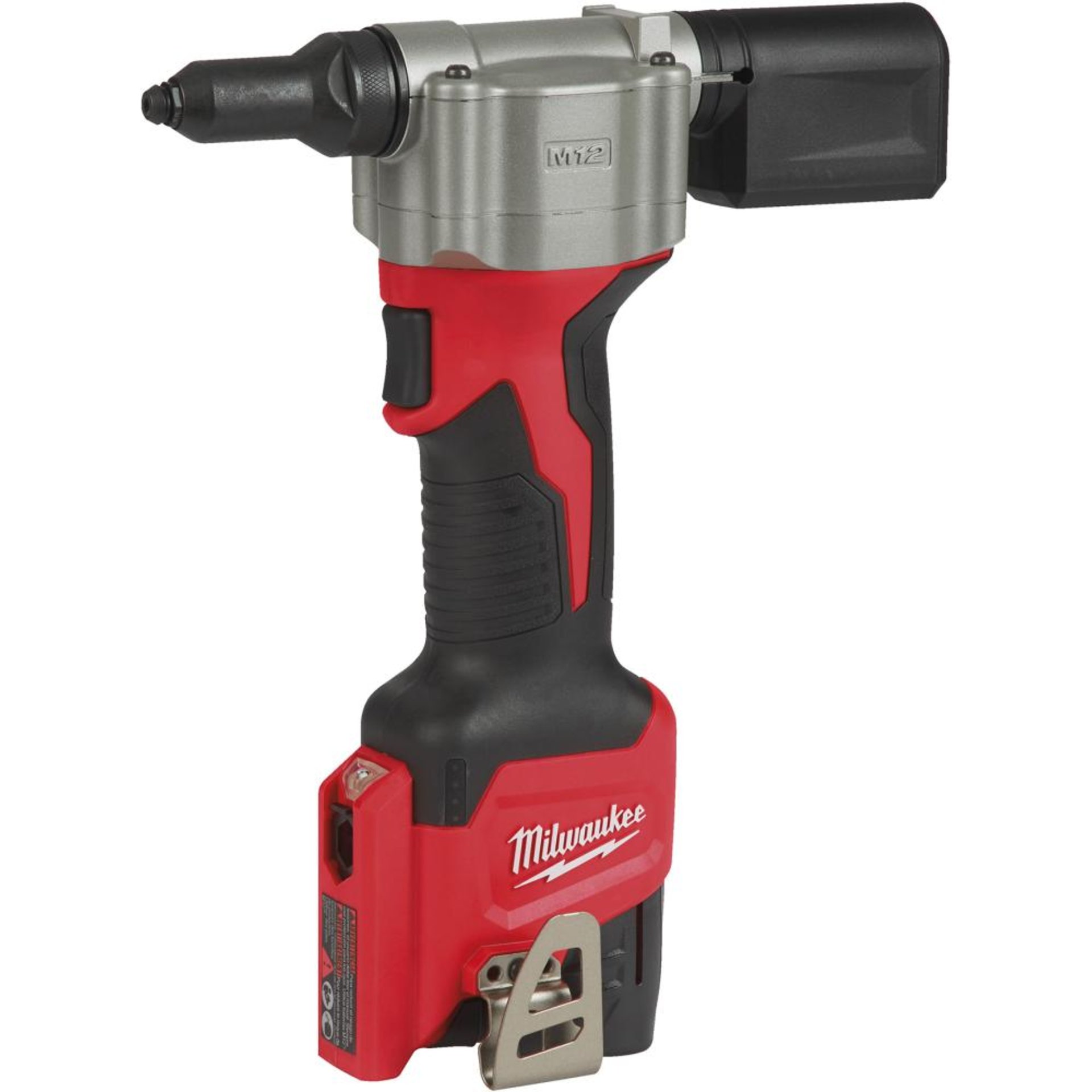 Akku-Nietpistole M12 BPRT-201X Milwaukee 1x12,0 V 2,0 Ah Ladegerät C12 C HD-Box