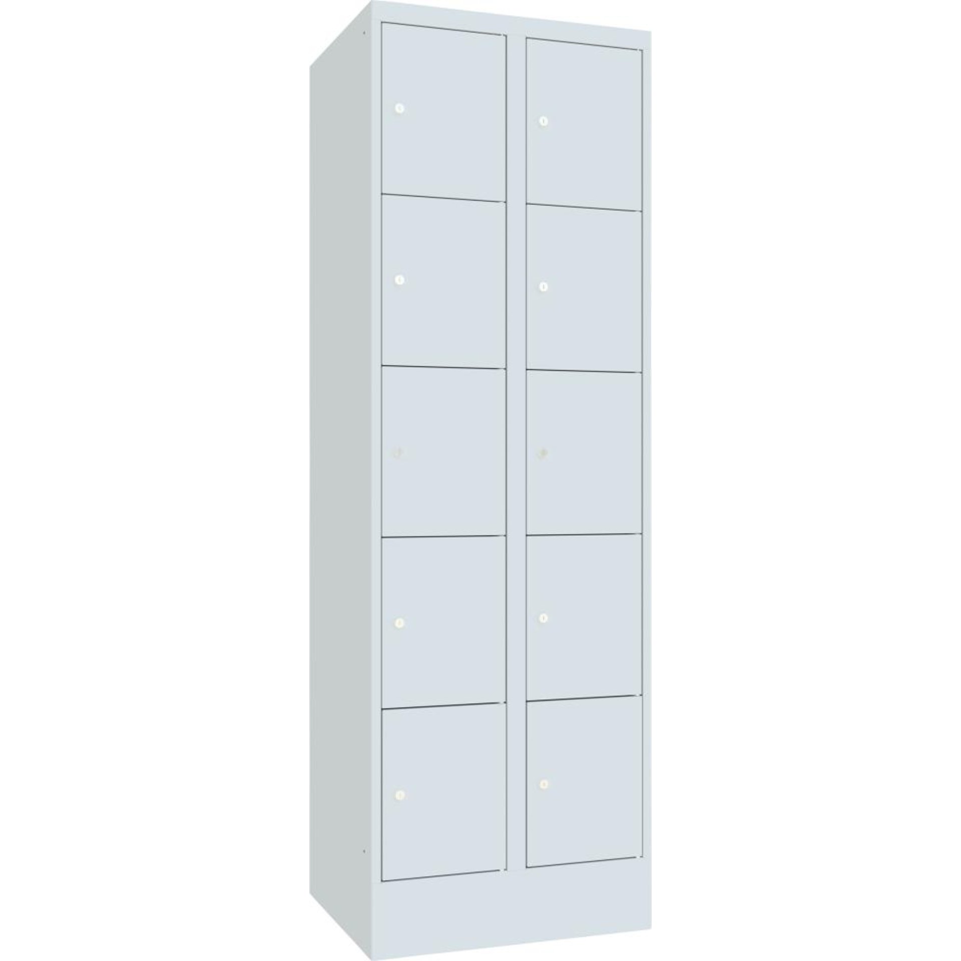 Schließfachschrank Sockel1850/500/600