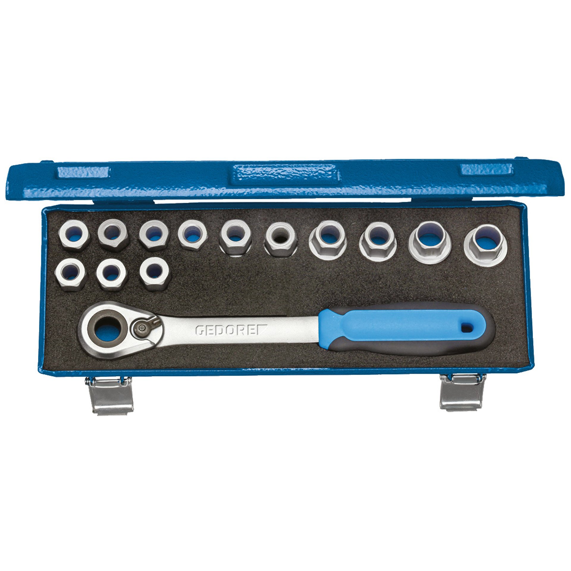 19 SKU-20 Steckschlüssel-Satz 1/2", 14-teilig, 10-24 mm
