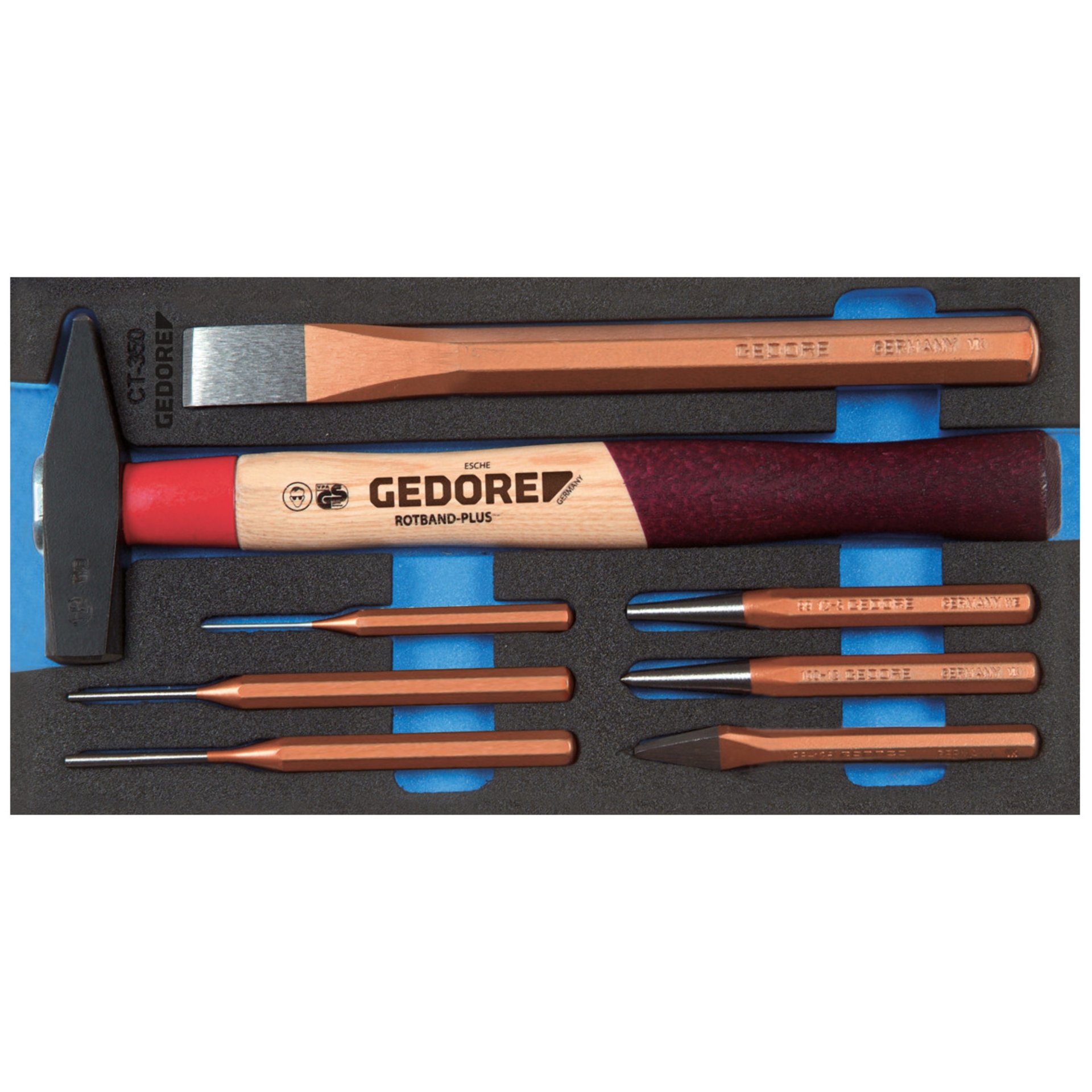 1500 CT1-350 Meißel-Sortiment in Check-Tool-Modul