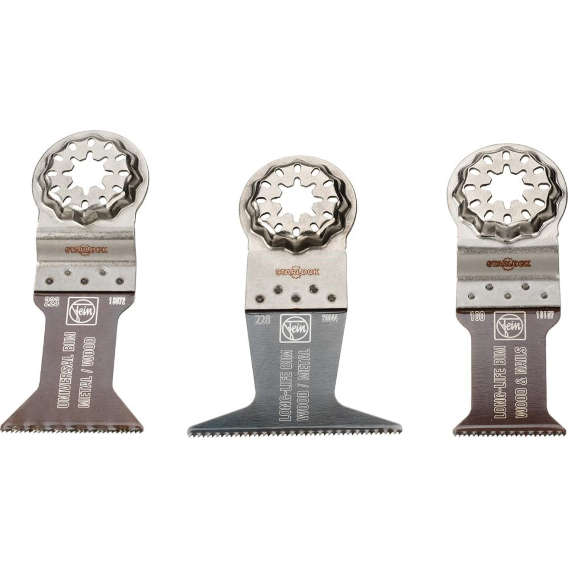 Multimaster Zubehör-Set E-Cut Combo Starlock Fein3-teilig Wood and Metal