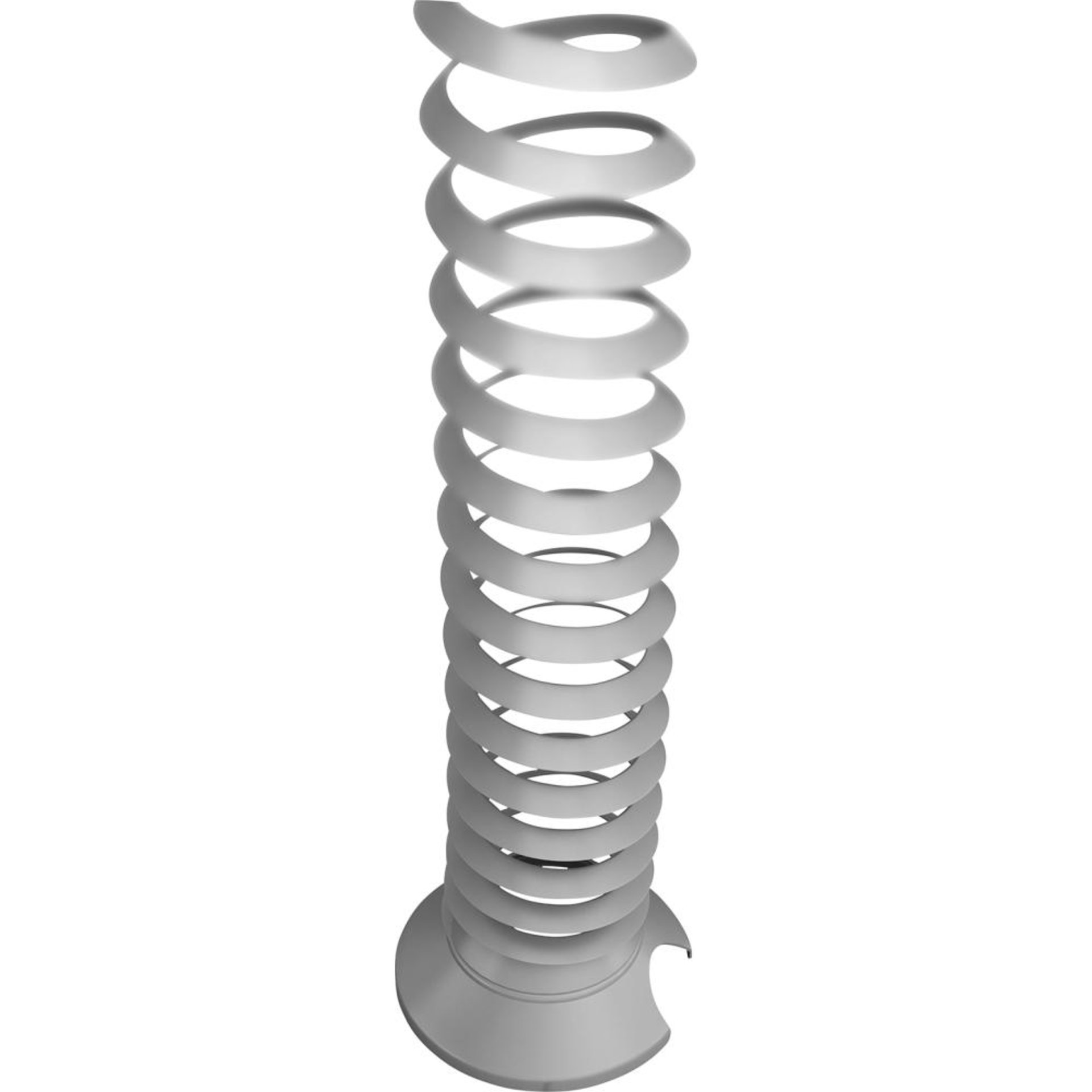 Kabelspirale silber 90x700-1114mm Hammerbacher