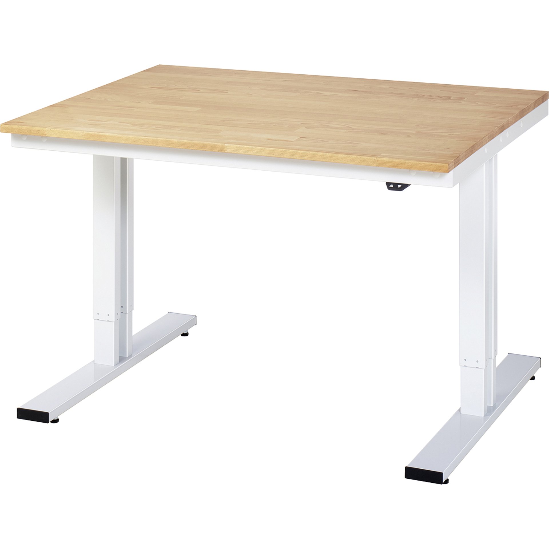 Werktisch elektrisch höhenverstellbar, B1250xT1000xH720-1120mm, B-Platte-25 mm