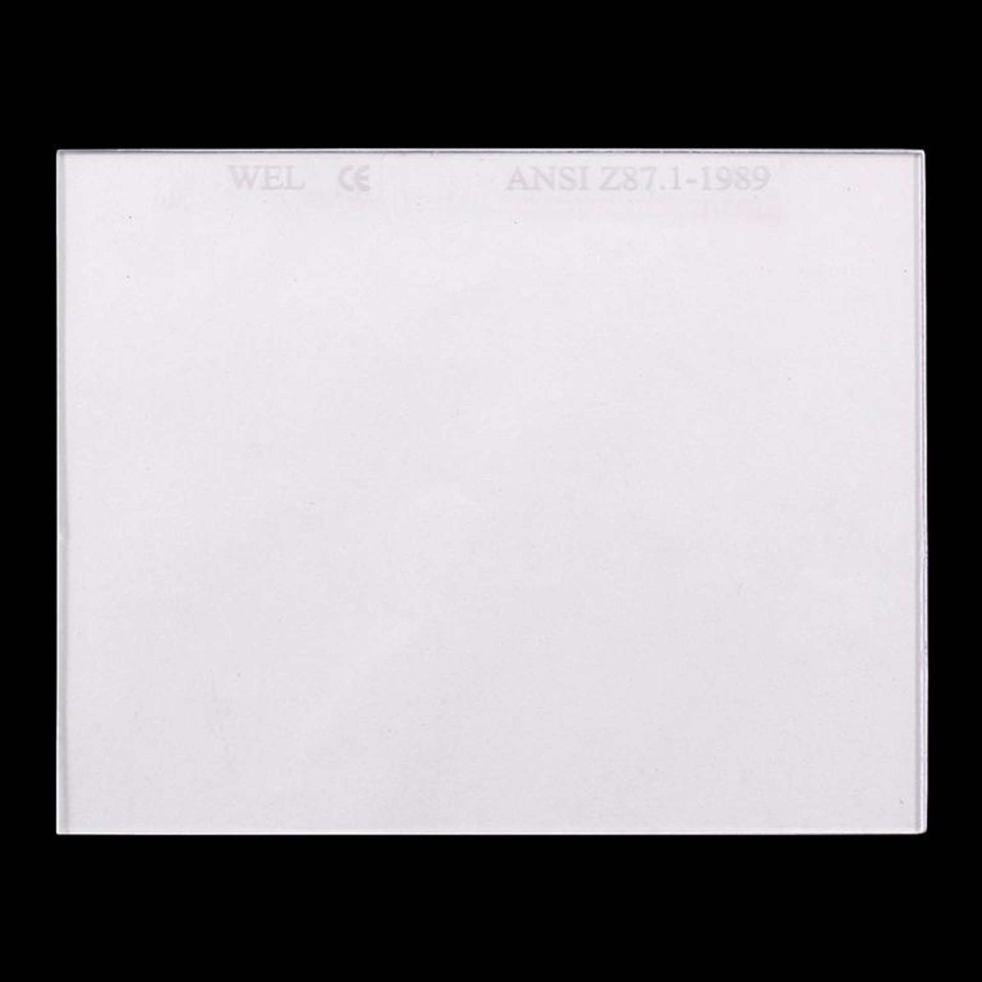 Vorsatzscheibe 90x110 mm für SOLAR-Helme VE 10 Stück